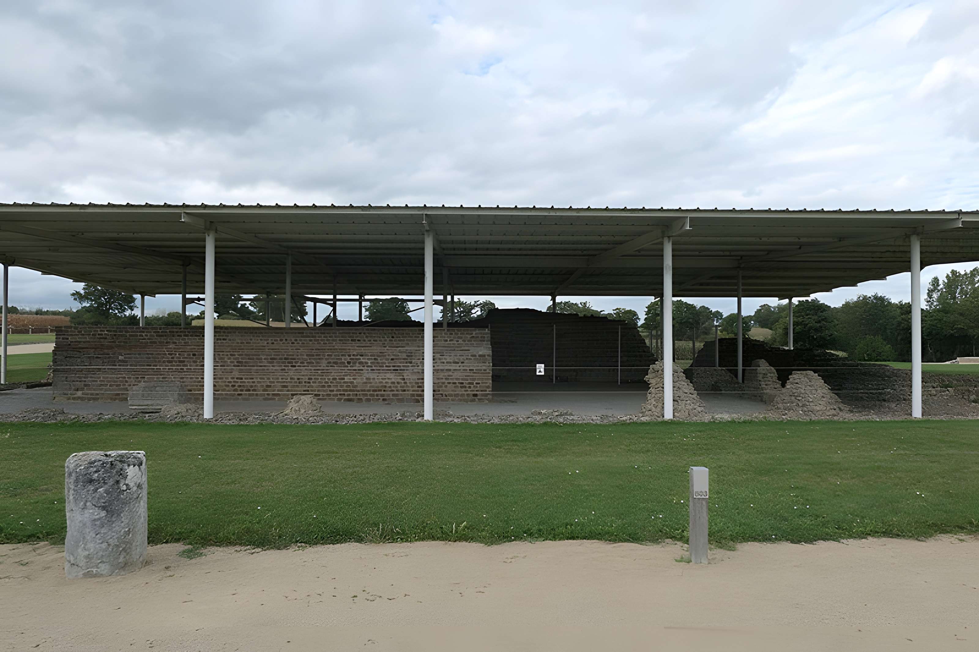 Site archéologique de Jublains (camp romain)