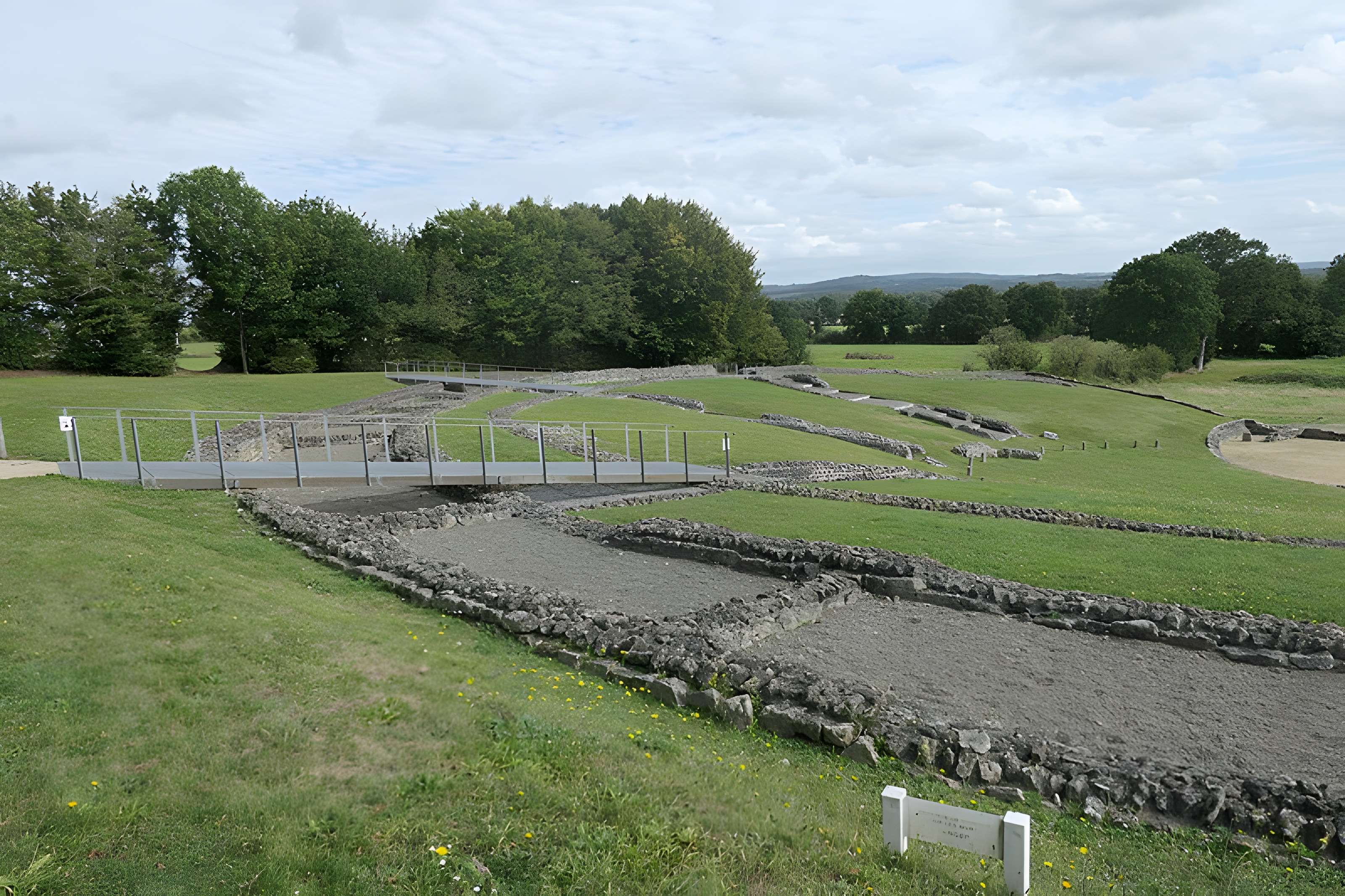 Site archéologique de Jublains (camp romain)
