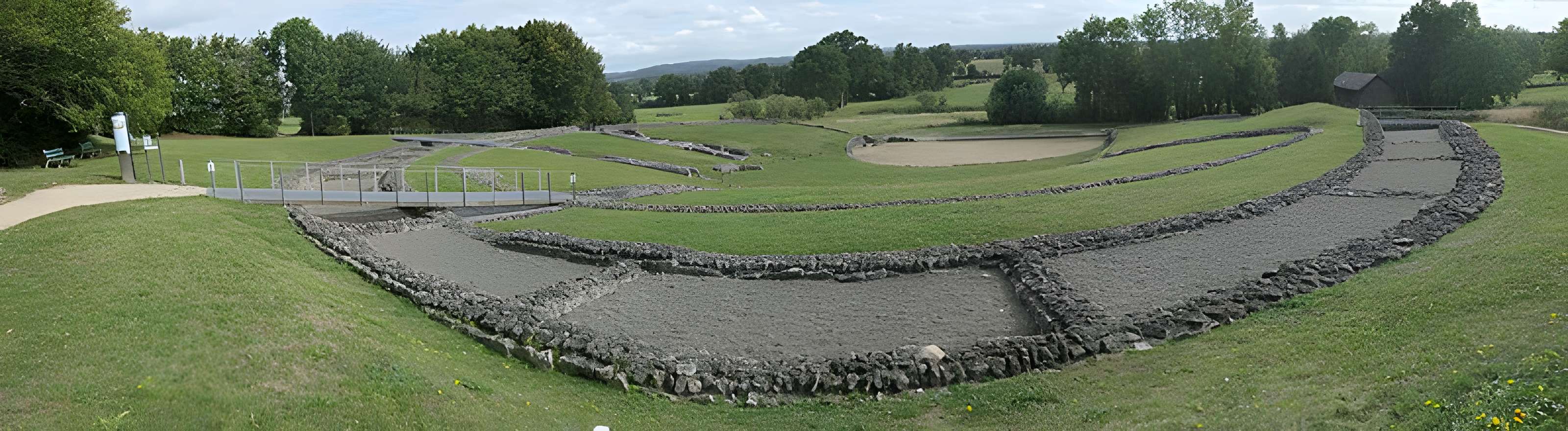 Site archéologique de Jublains (camp romain)