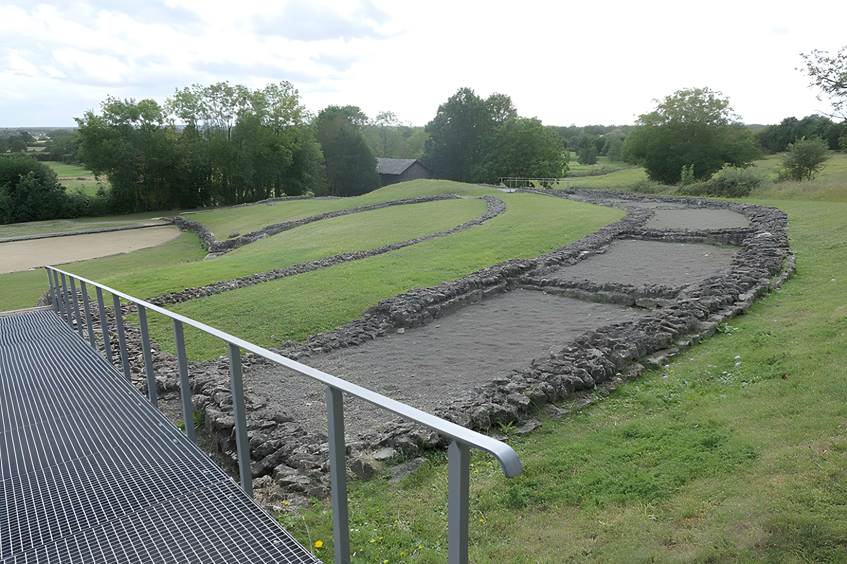 Site archéologique de Jublains (camp romain)