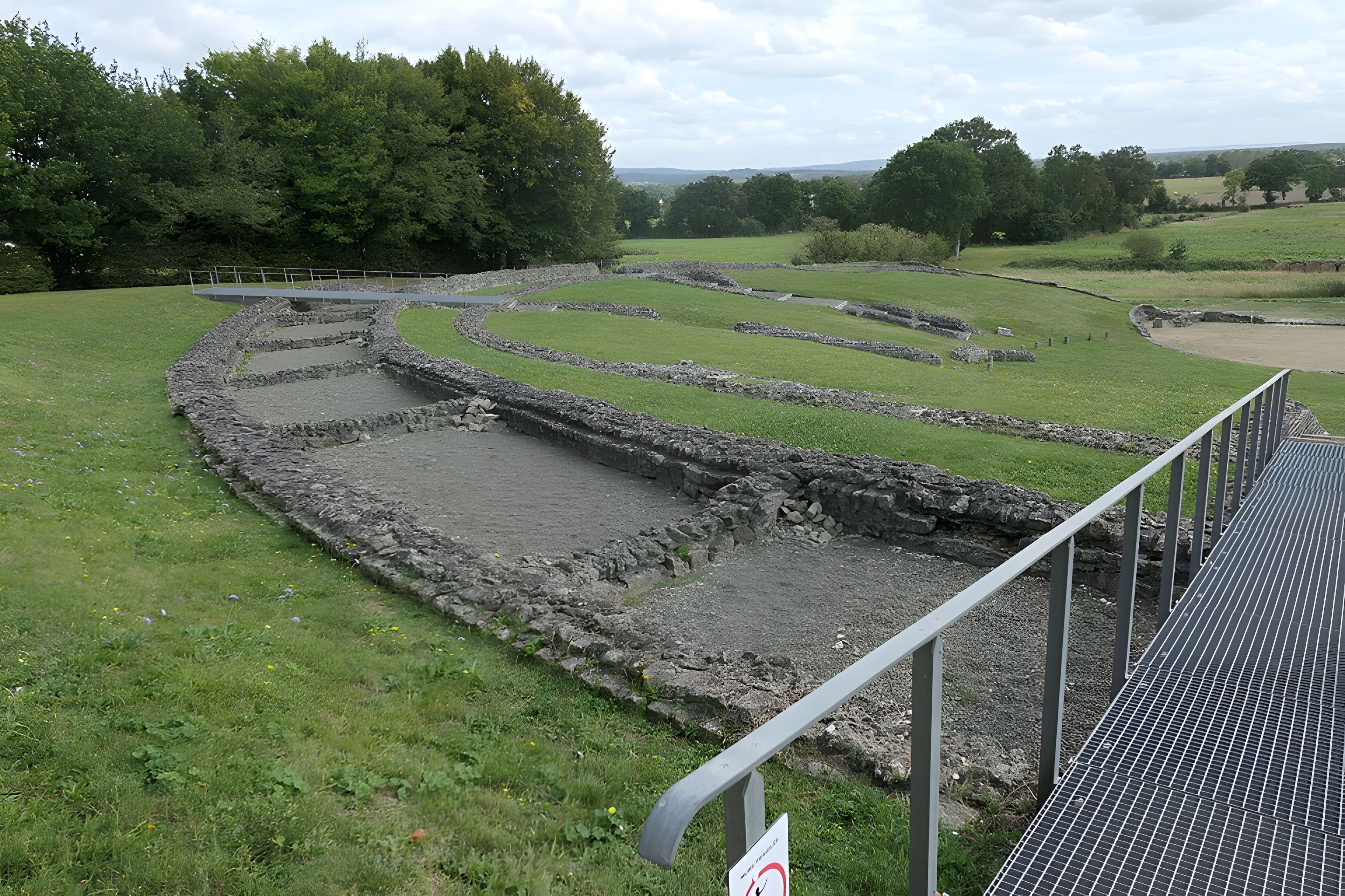 Site archéologique de Jublains (camp romain)