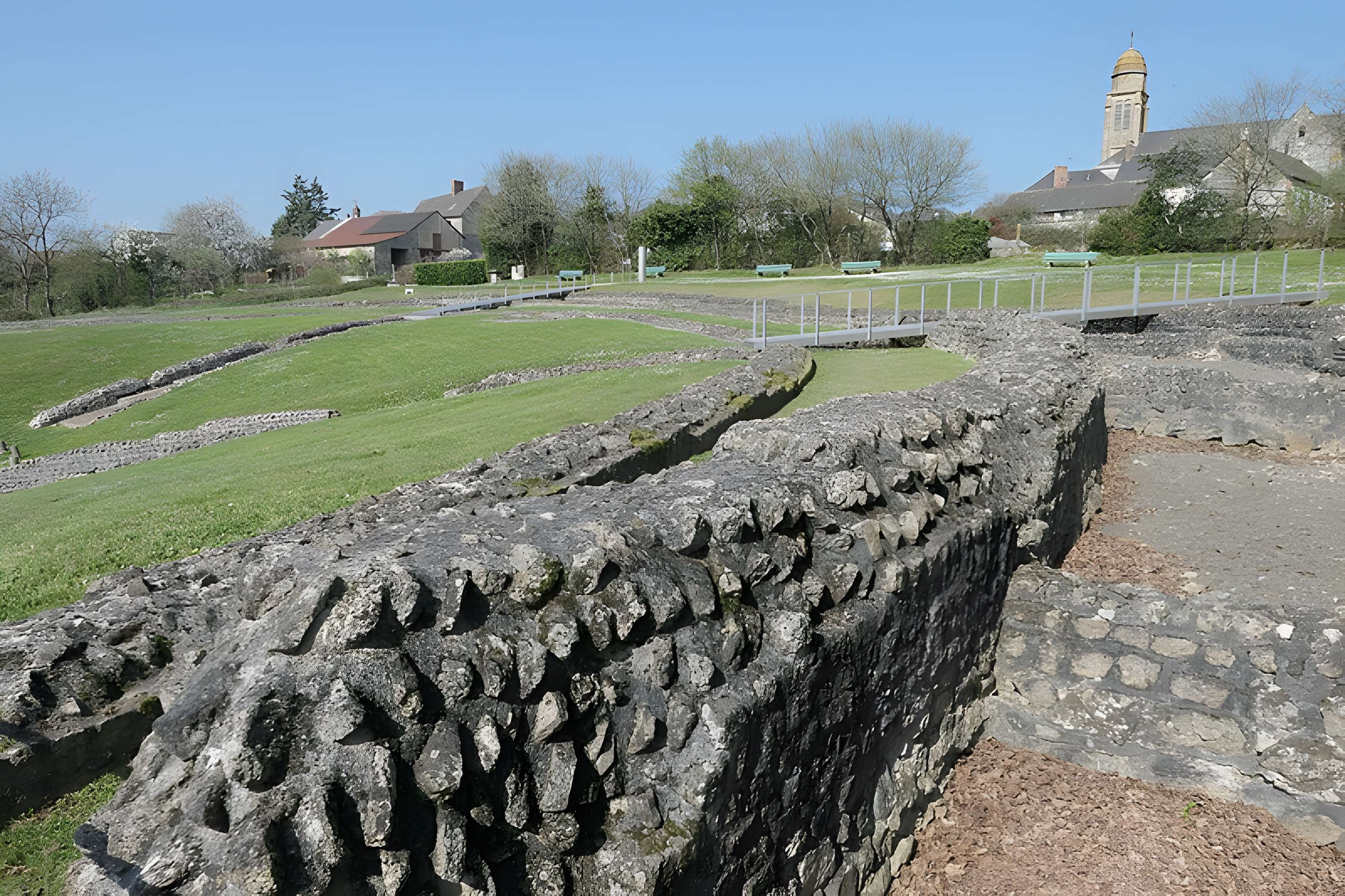 Site archéologique de Jublains (camp romain)