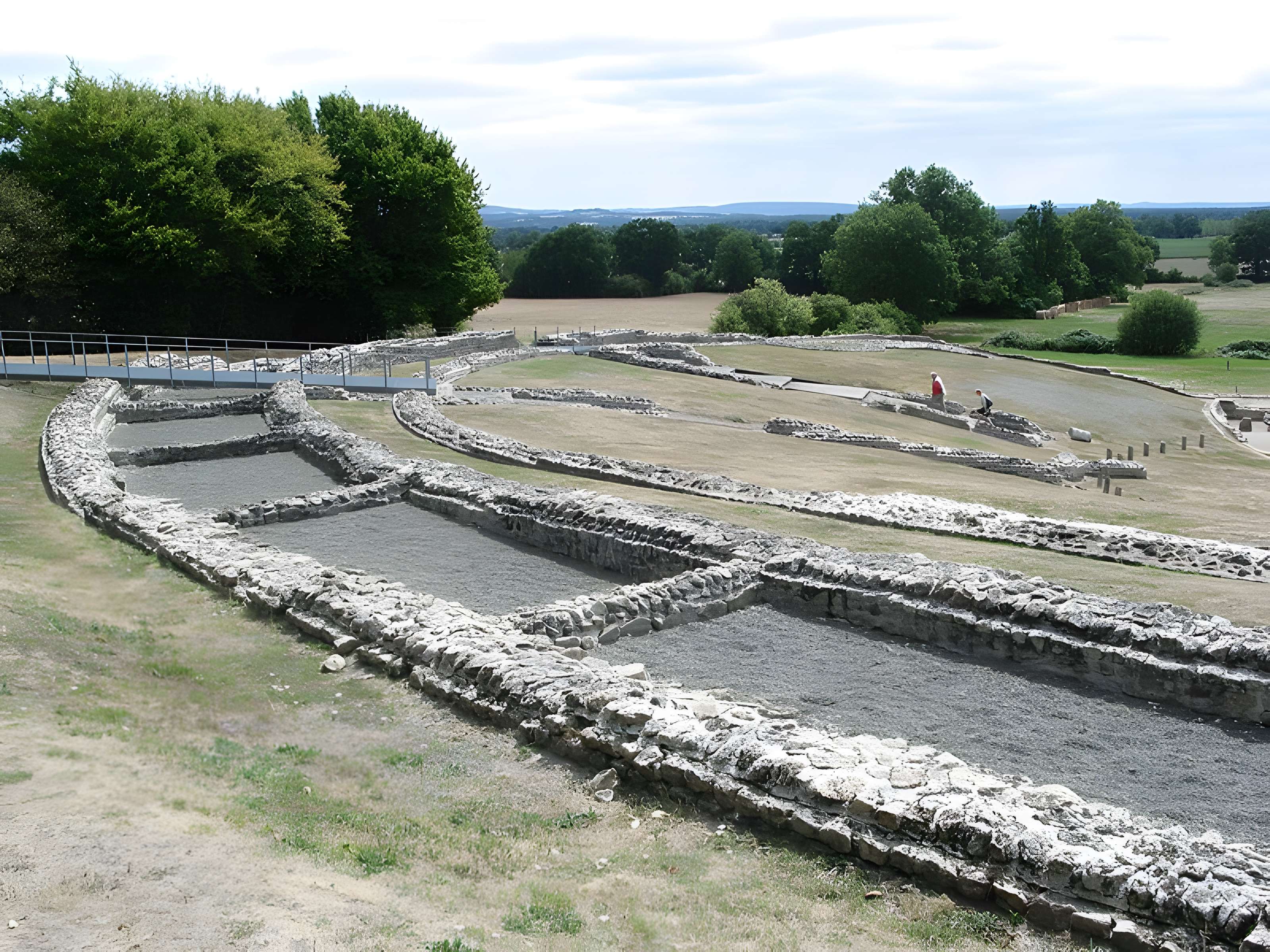 Site archéologique de Jublains (camp romain)