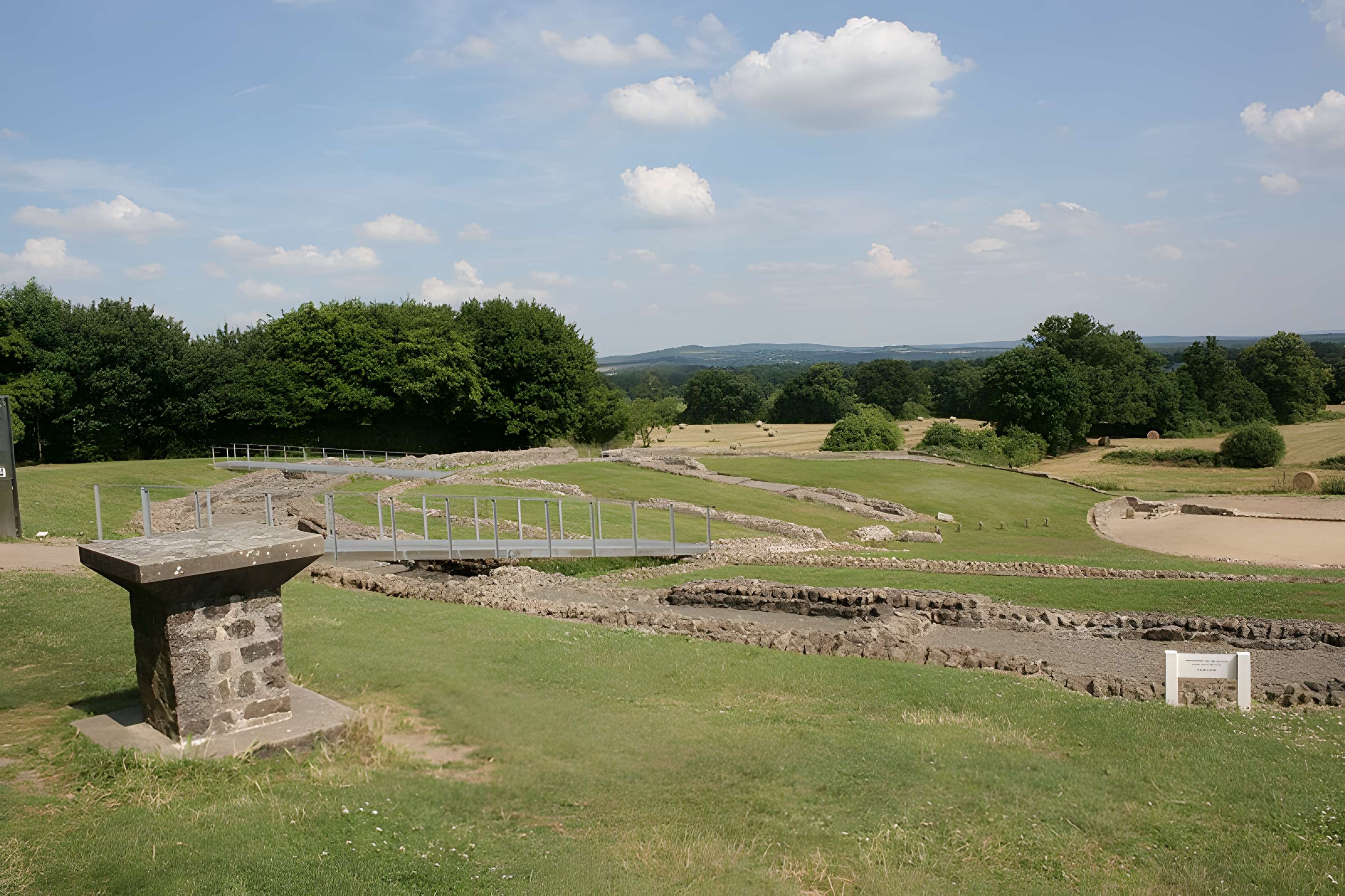 Site archéologique de Jublains (camp romain)