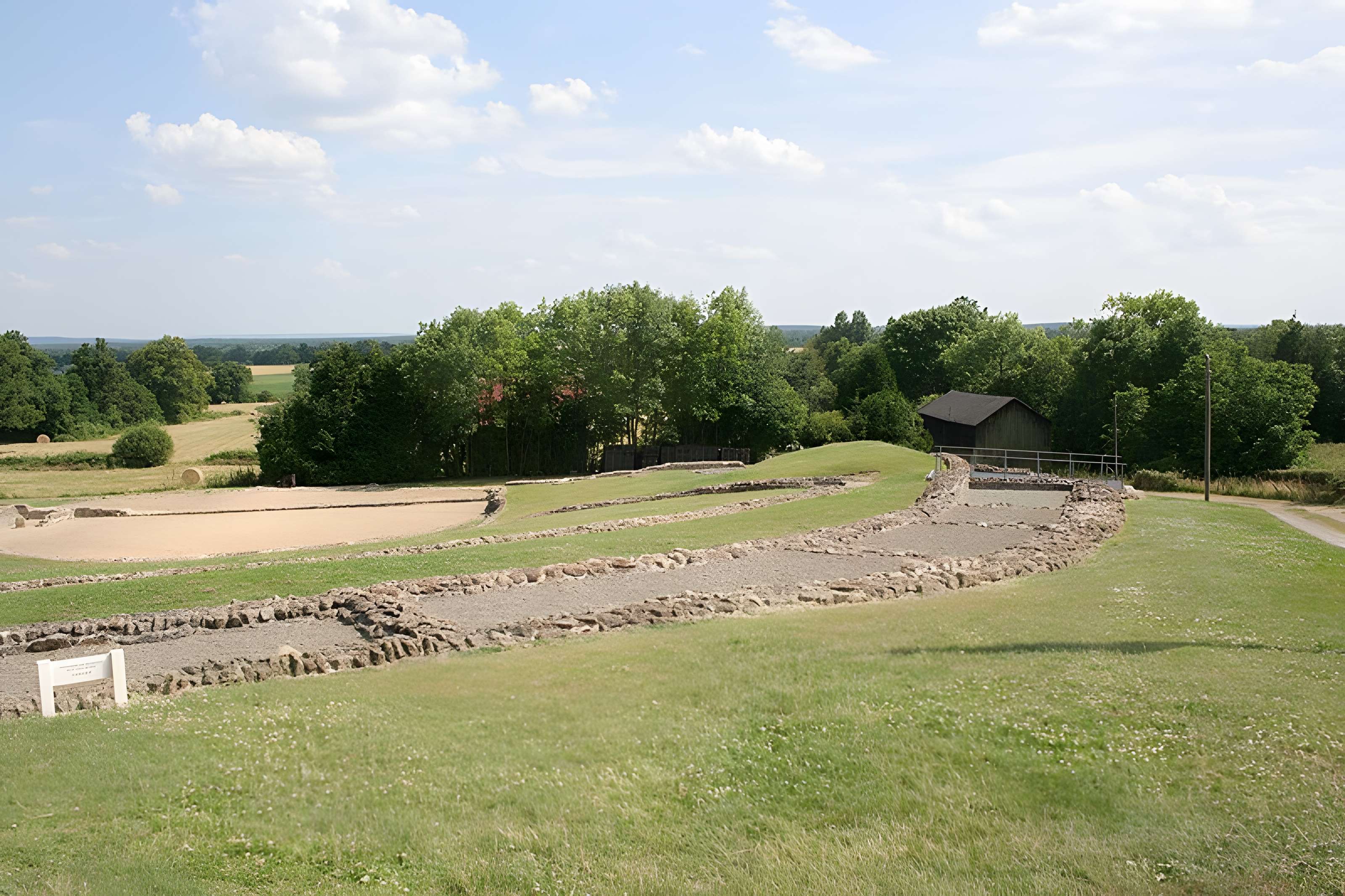 Site archéologique de Jublains (camp romain)