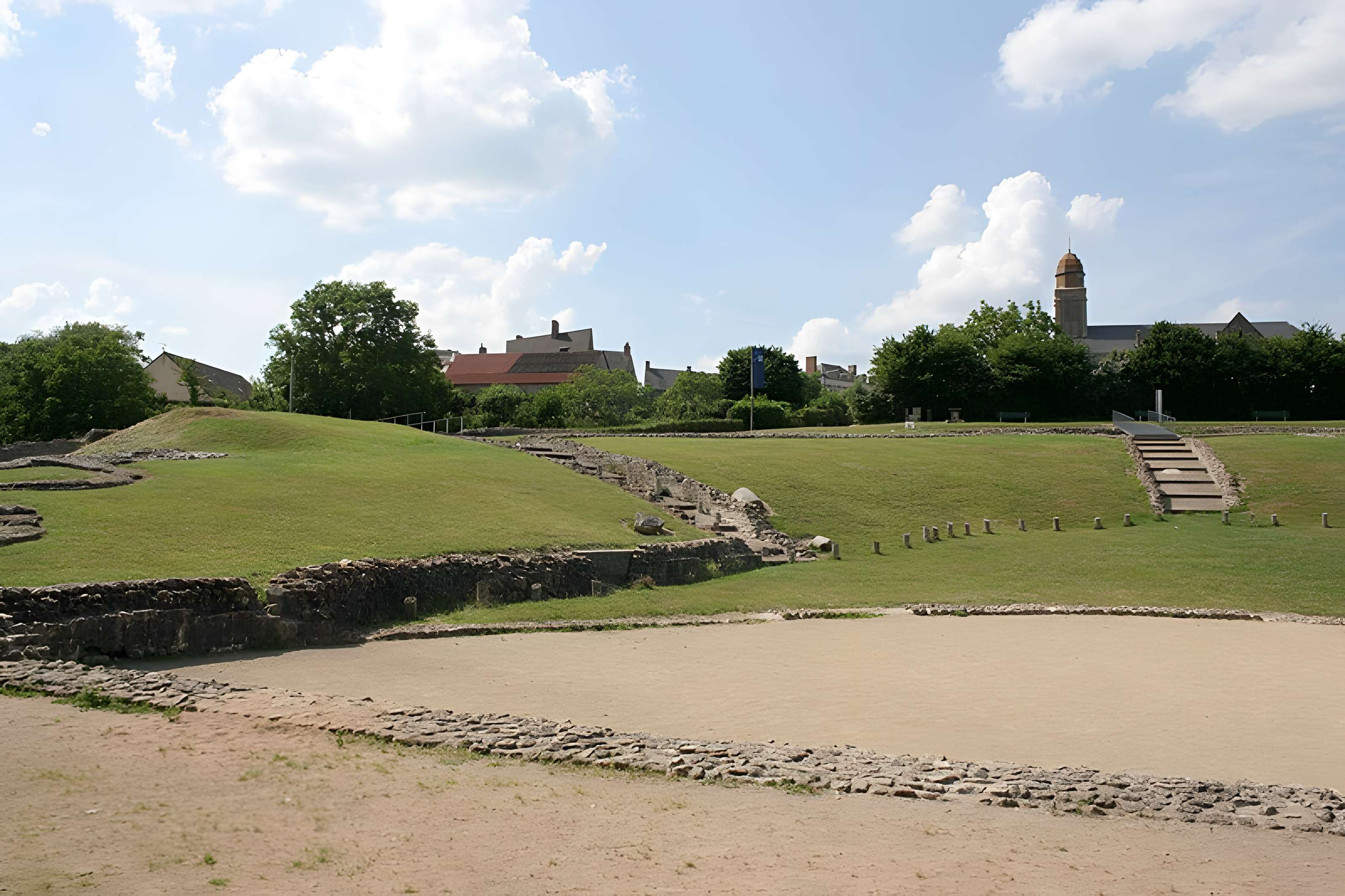 Site archéologique de Jublains (camp romain)