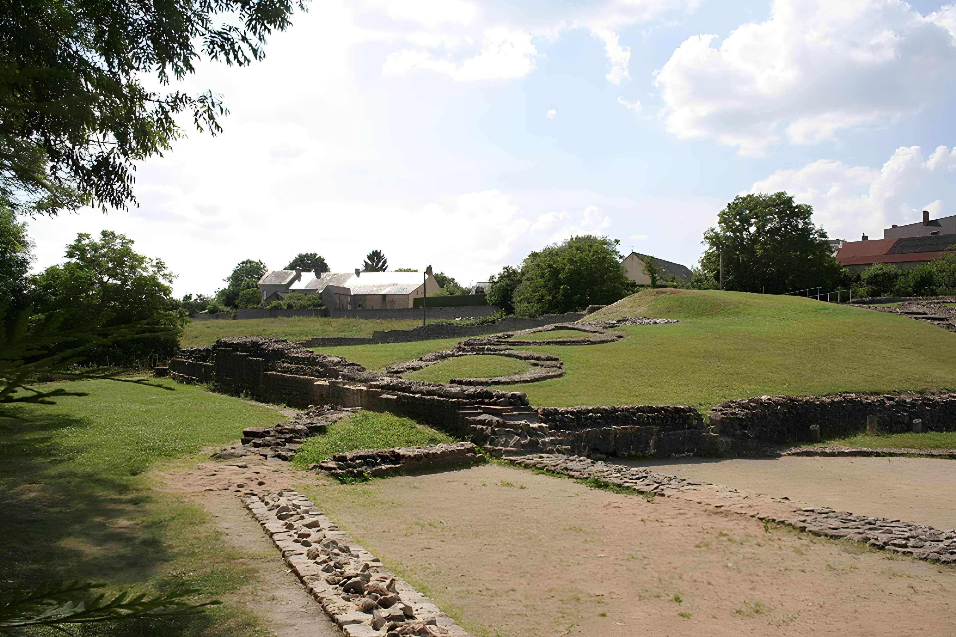 Site archéologique de Jublains (camp romain)