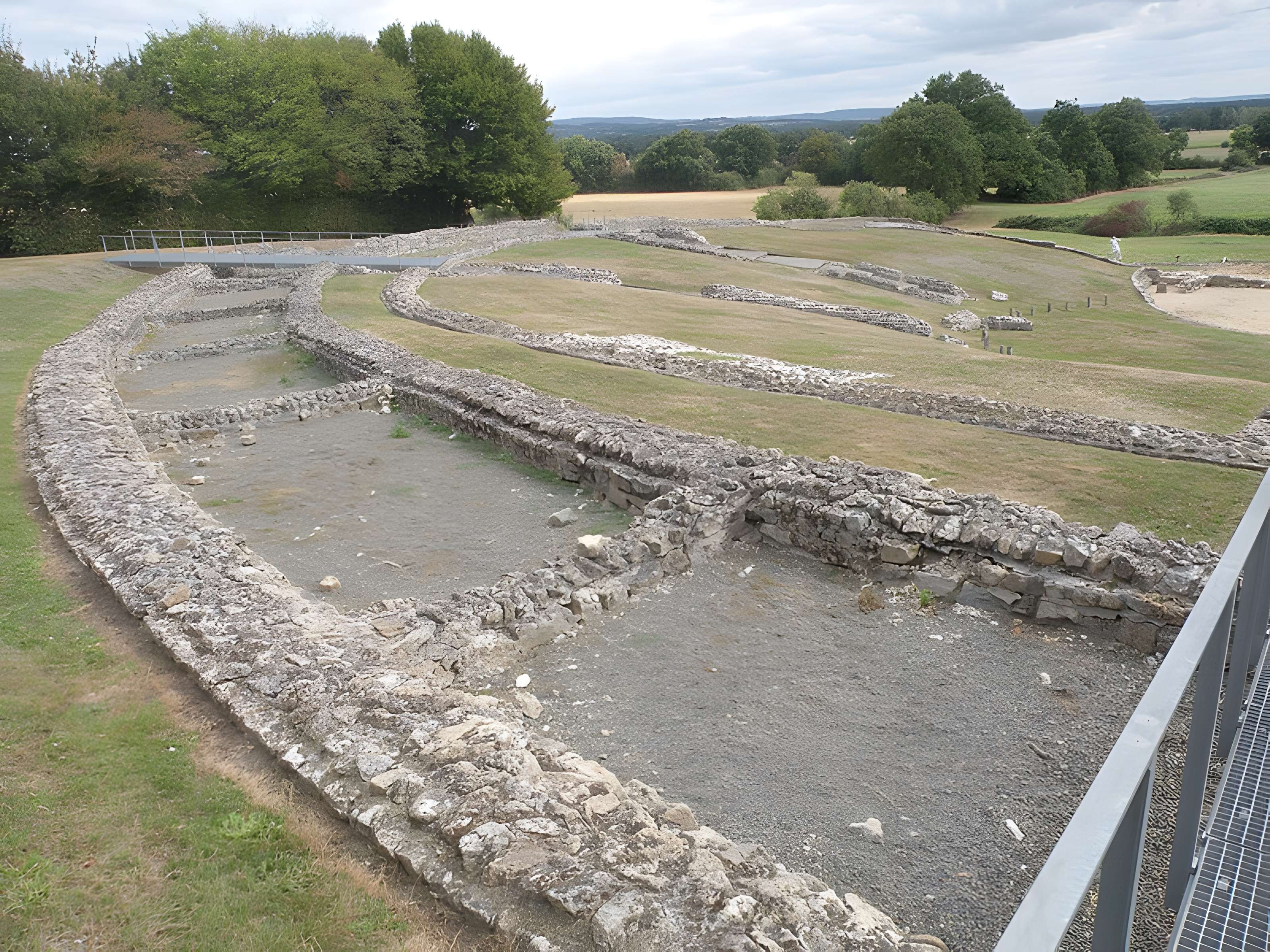 Site archéologique de Jublains (camp romain)
