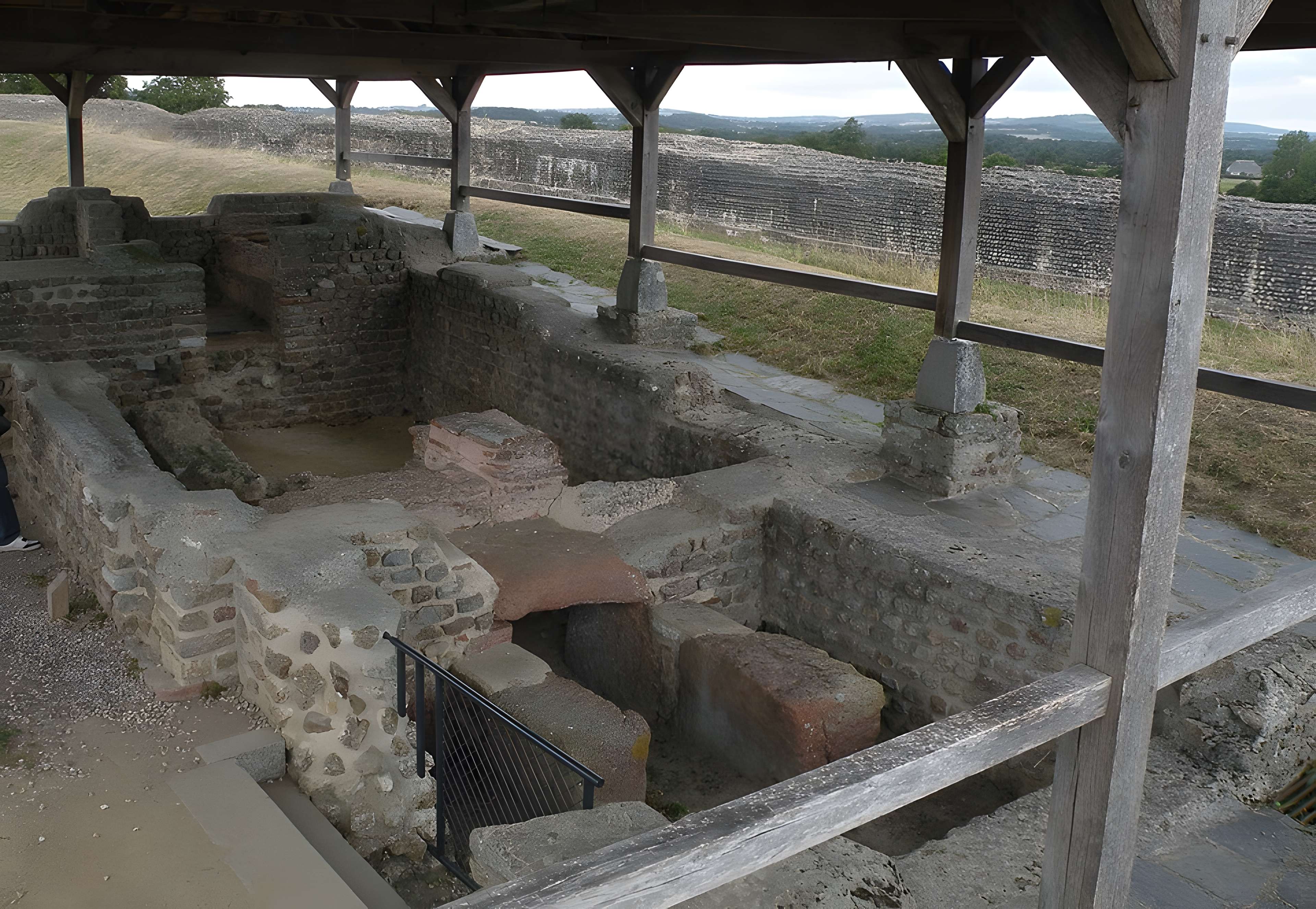 Site archéologique de Jublains (camp romain)