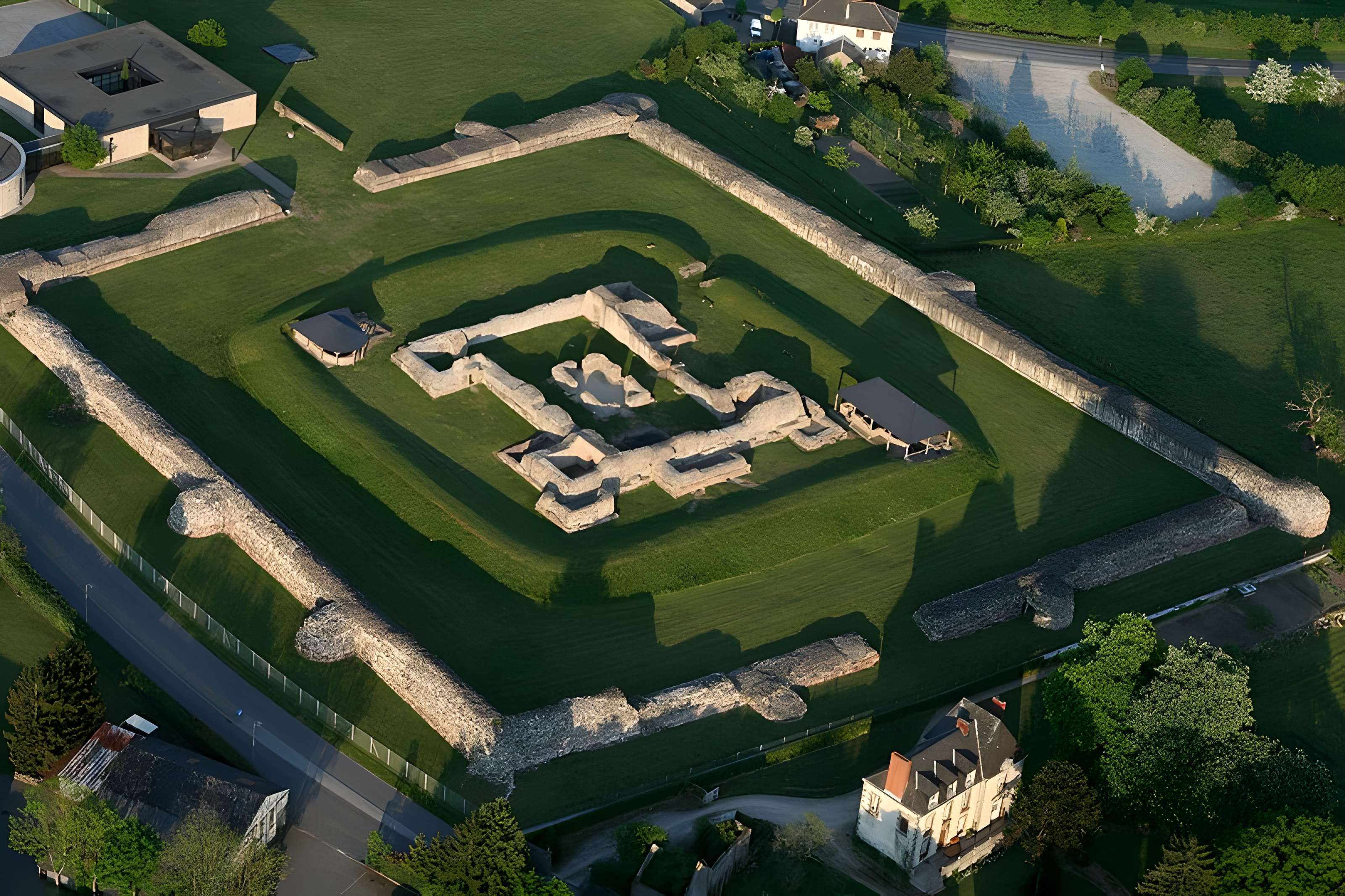 Site archéologique de Jublains (camp romain)