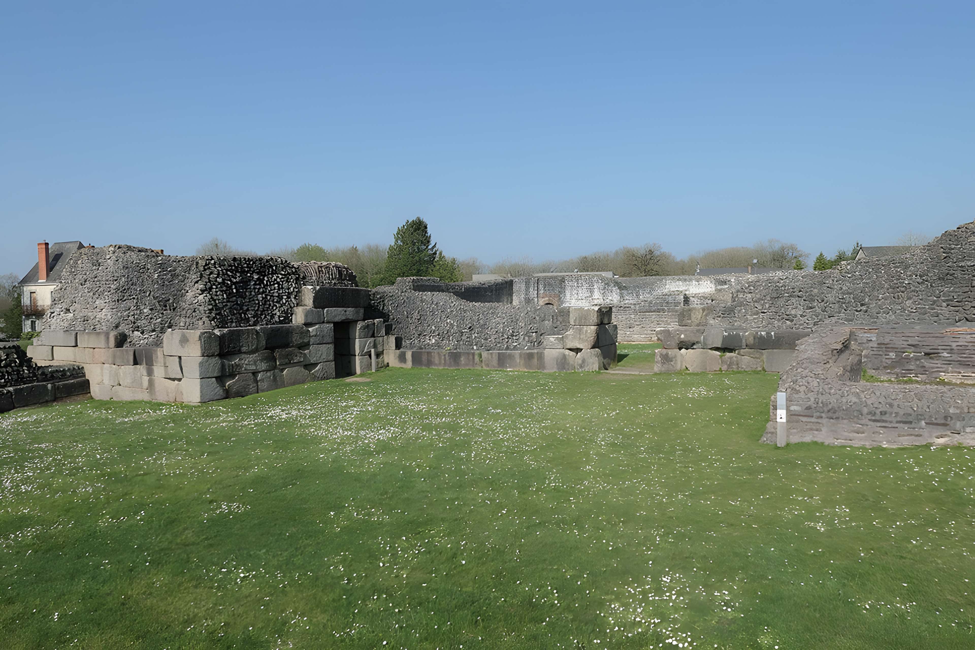 Site archéologique de Jublains (camp romain)