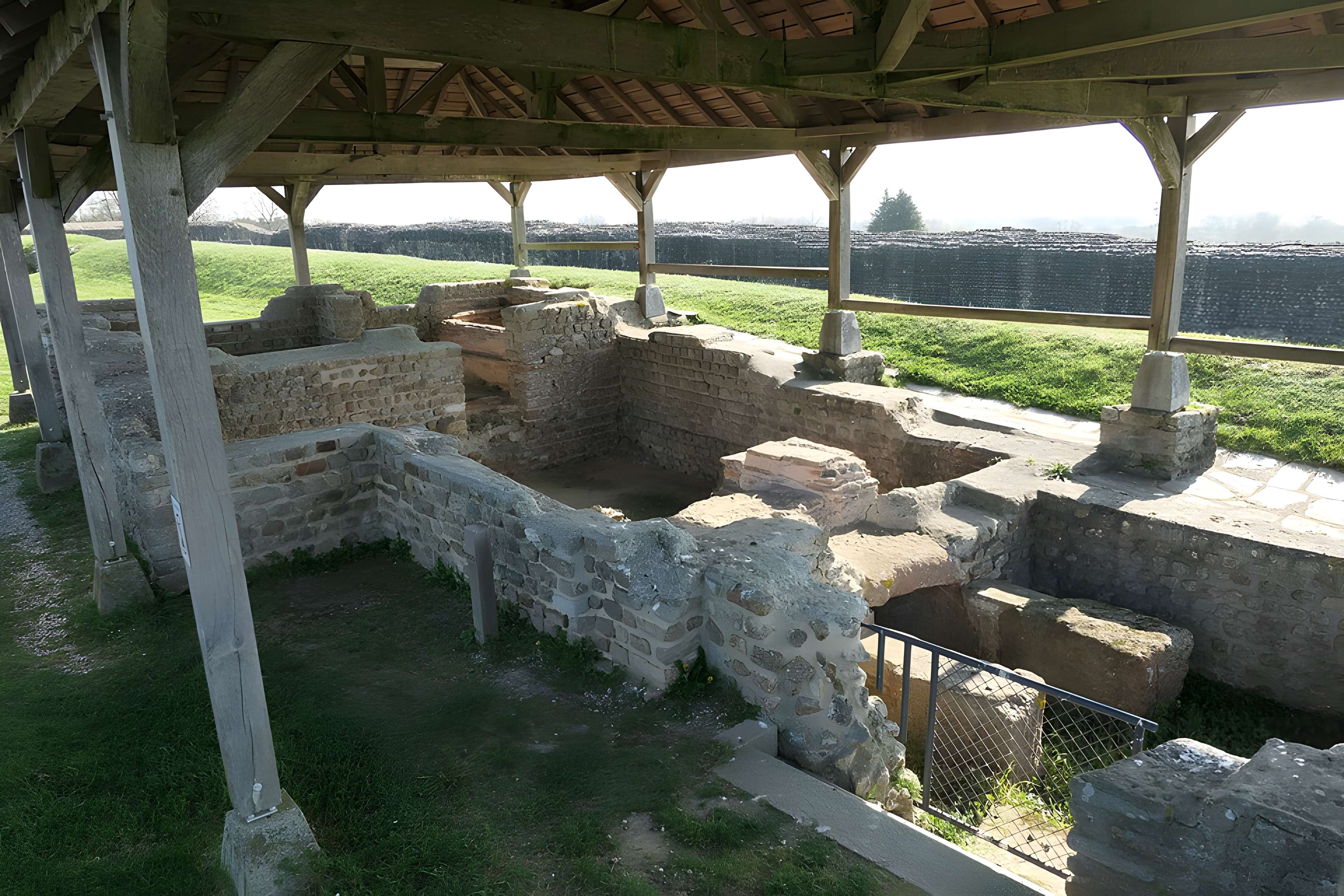 Site archéologique de Jublains (camp romain)