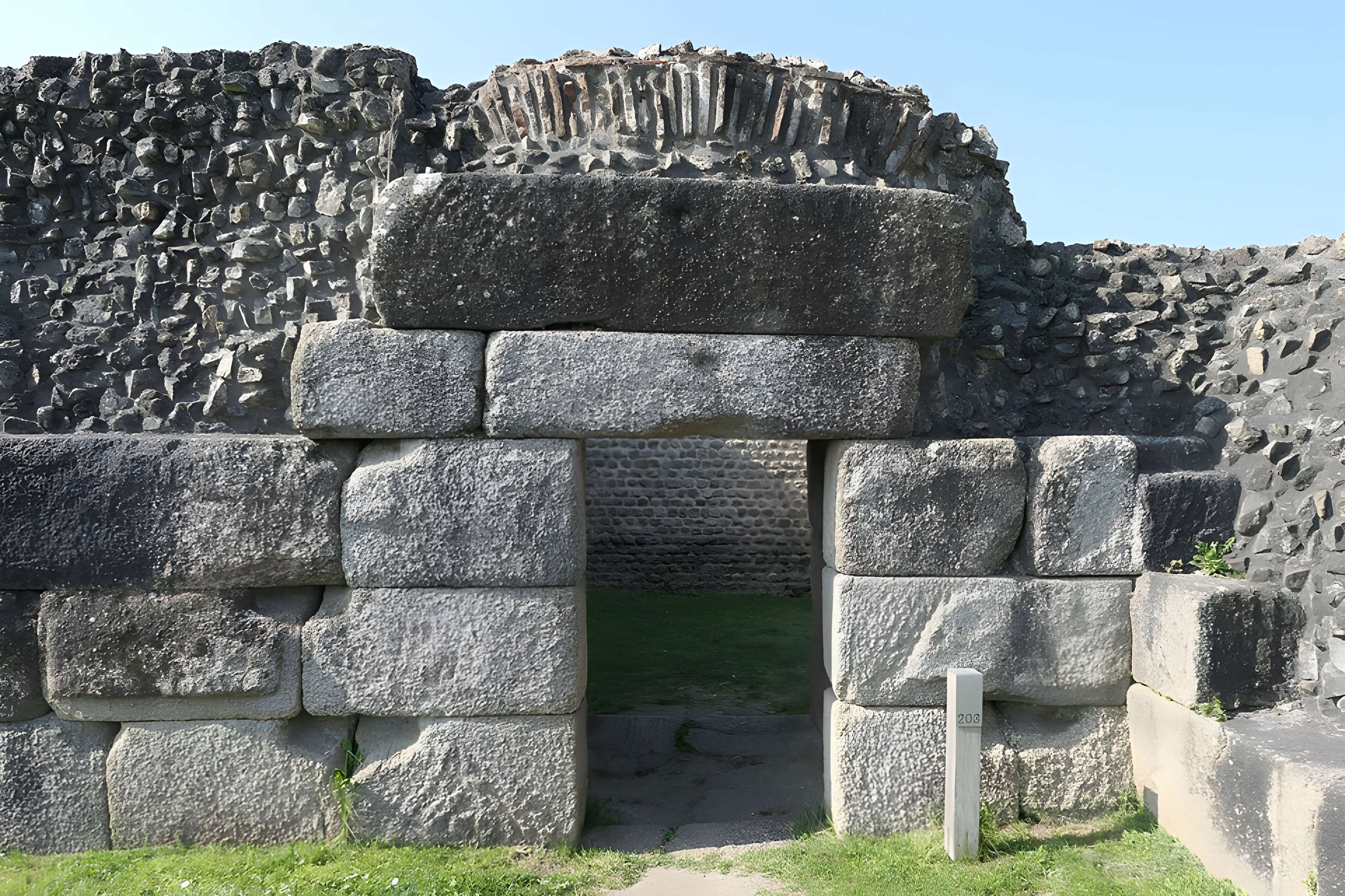 Site archéologique de Jublains (camp romain)