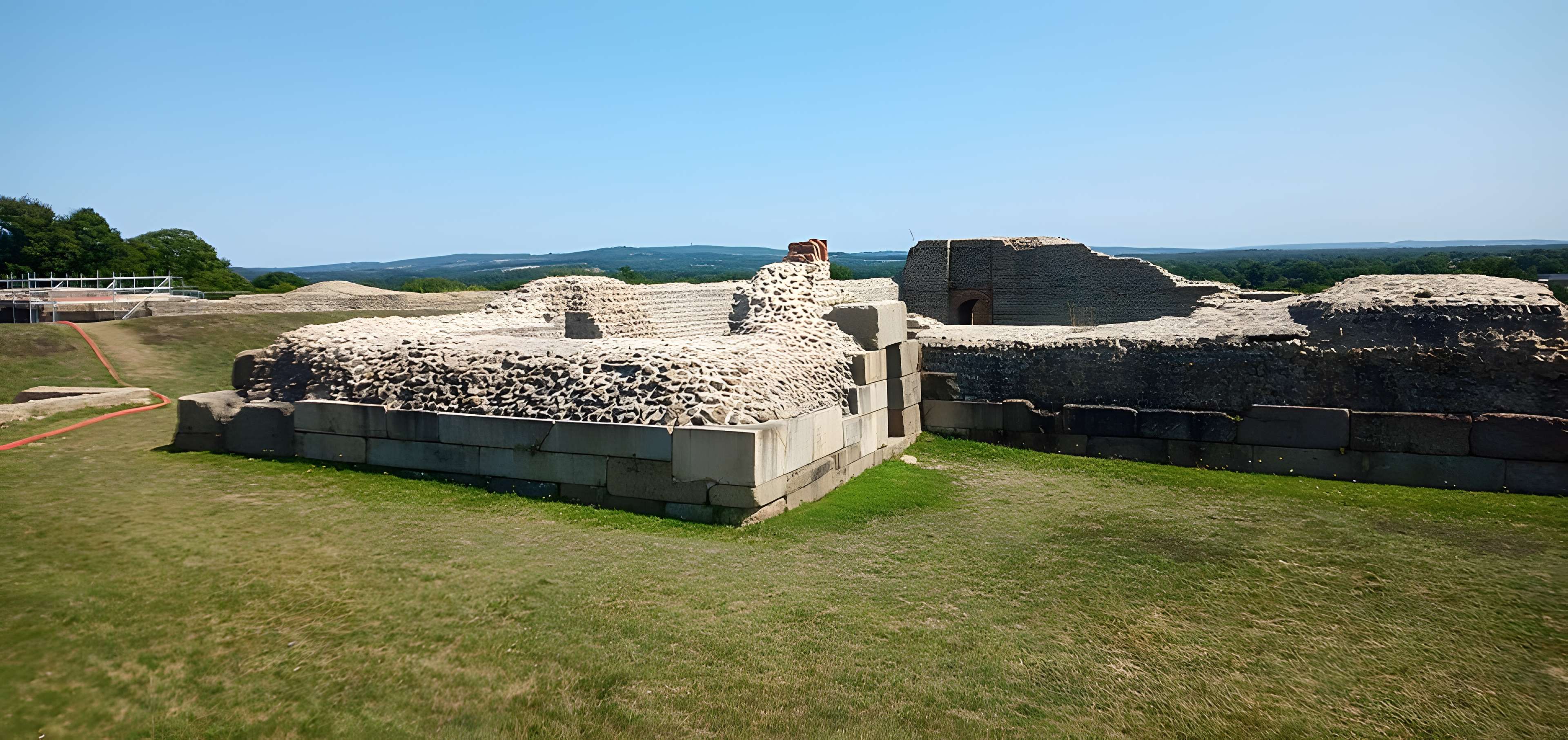 Site archéologique de Jublains (camp romain)