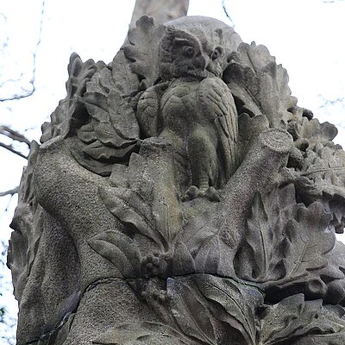 Photo de Statue de Jean-François Millet dans le jardin public, à Octeville