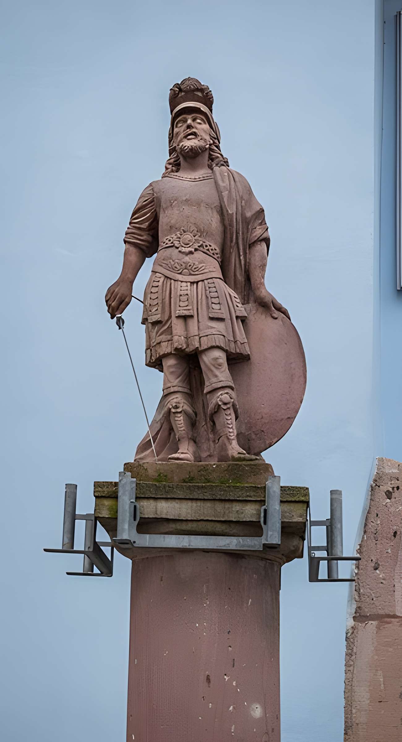 Statue de Saint-Maurice à Soultz-Haut-Rhin