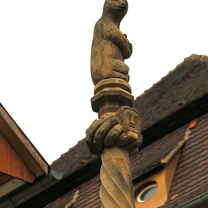 Photo de Stockbrunnen fontaine de Dambach-la-Ville