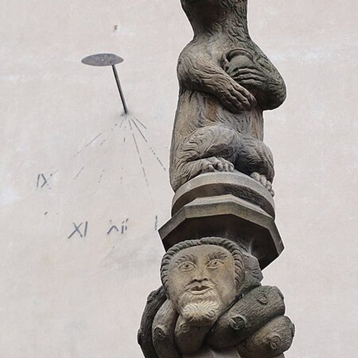 Photo de Stockbrunnen fontaine de Dambach-la-Ville