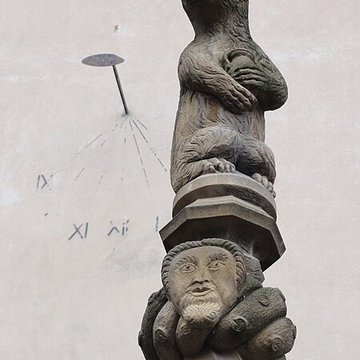 Stockbrunnen fontaine de Dambach-la-Ville