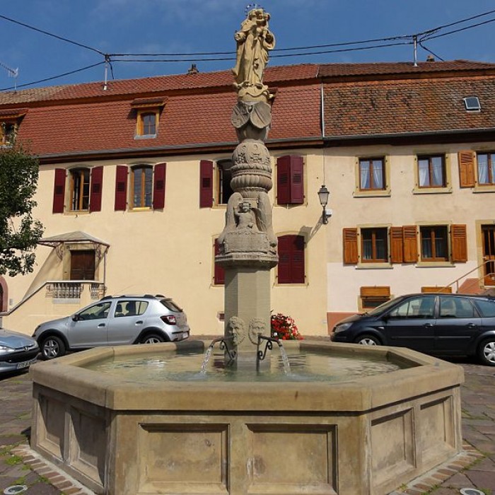 Photo de Stockbrunnen fontaine de Rouffach