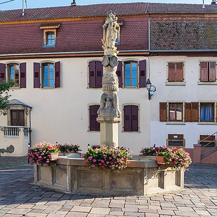 Photo de Stockbrunnen fontaine de Rouffach