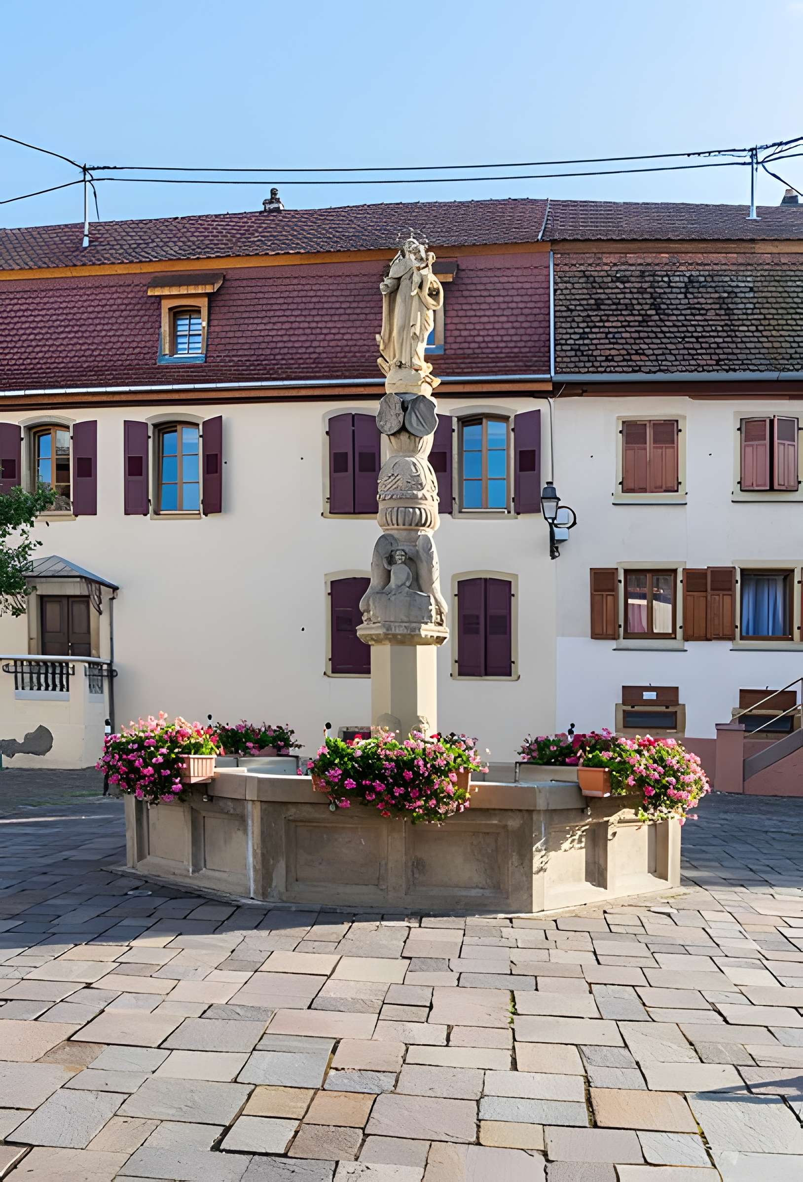 Stockbrunnen (fontaine) de Rouffach