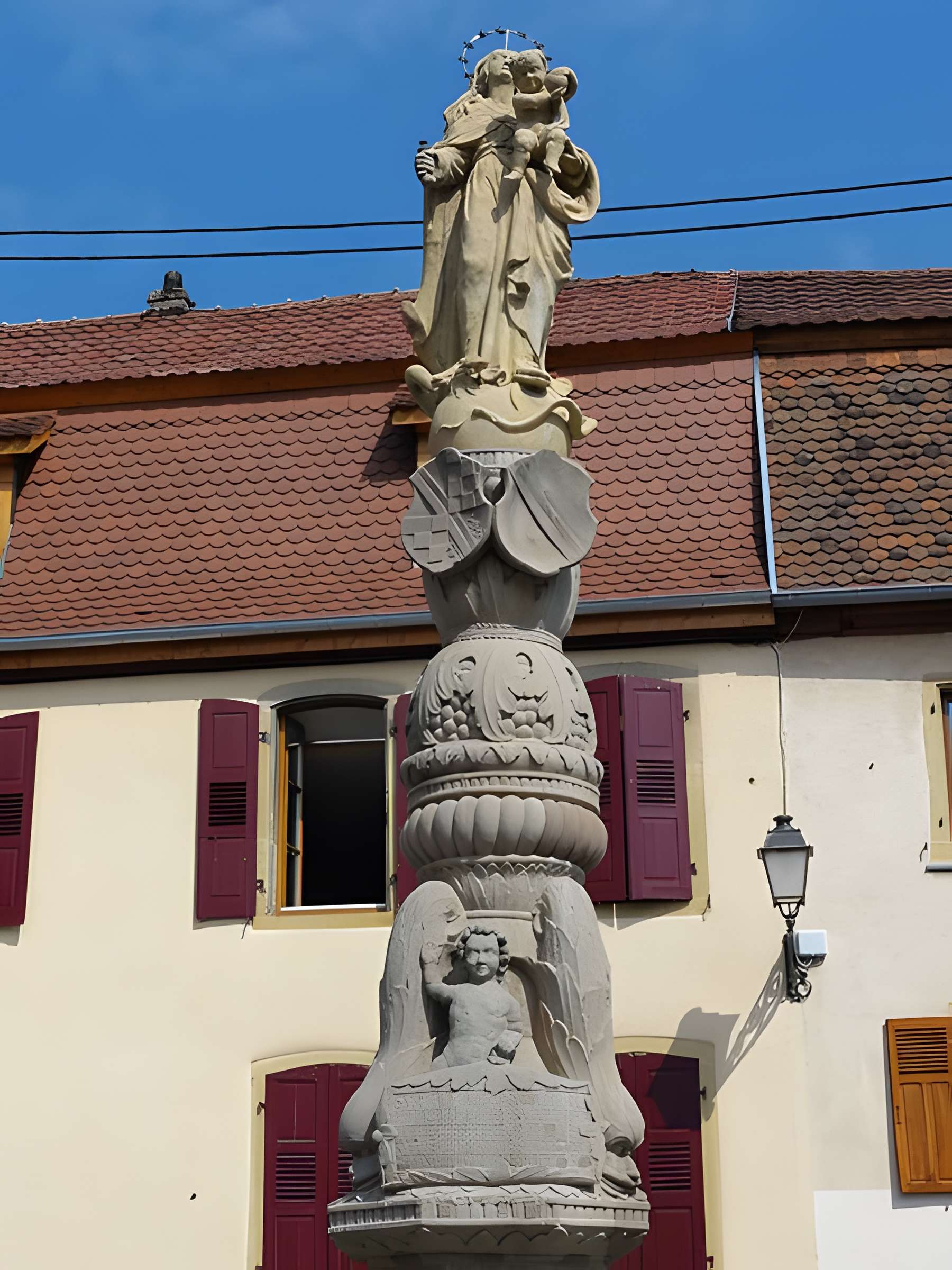 Stockbrunnen (fontaine) de Rouffach