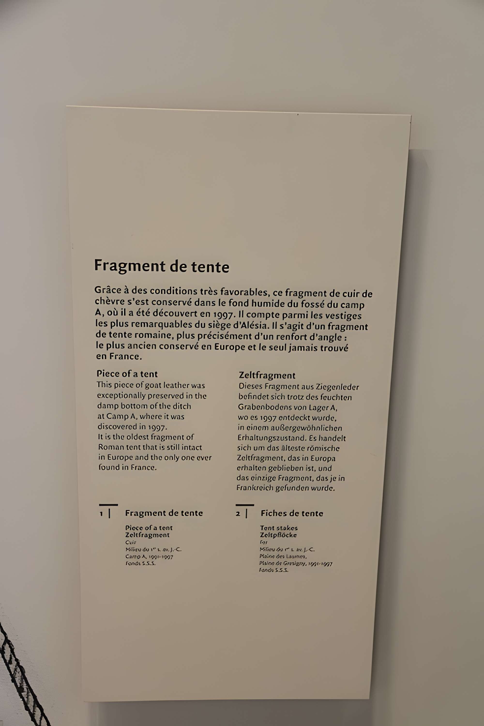 Musée Alésia - centre d'interprétation