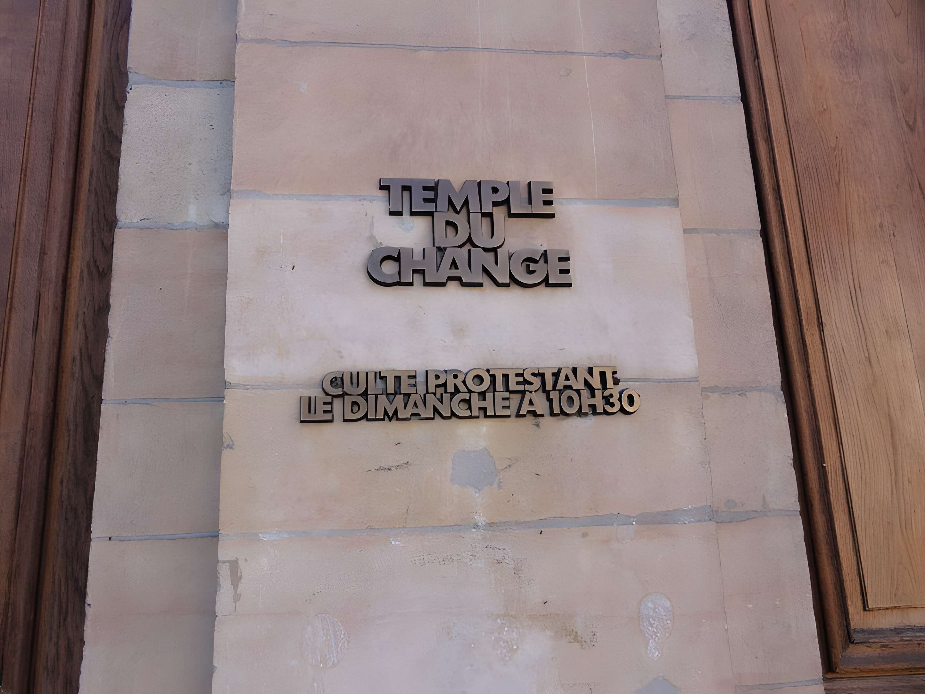 Ancienne Loge du Change, ancien Temple protestant