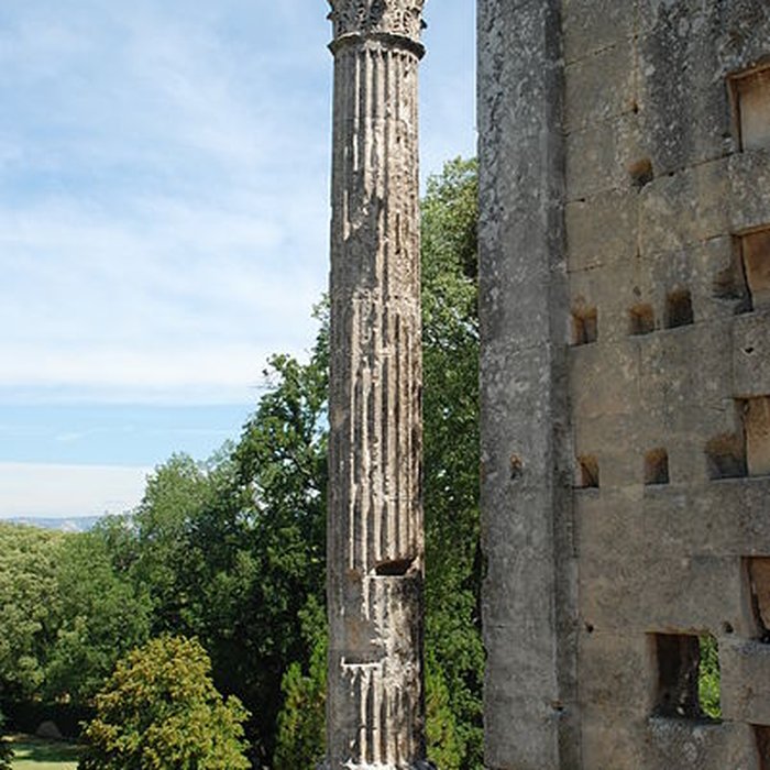 Photo de Temple romain de Château-Bas à Vernègues