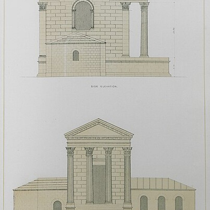 Photo de Temple romain de Château-Bas à Vernègues