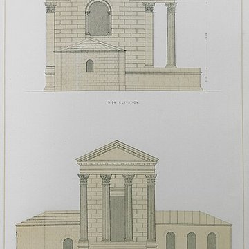 Temple romain de Château-Bas à Vernègues