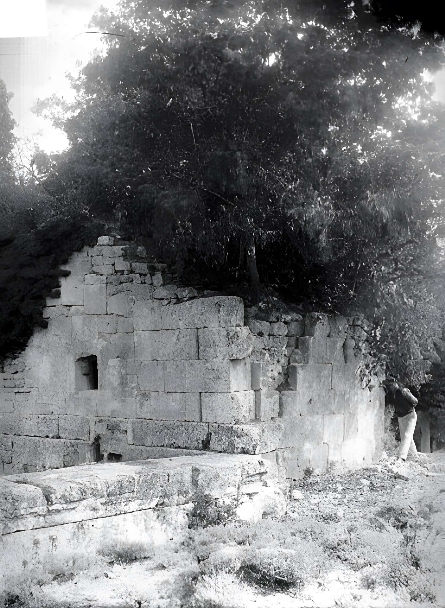 Temple romain de Château-Bas à Vernègues