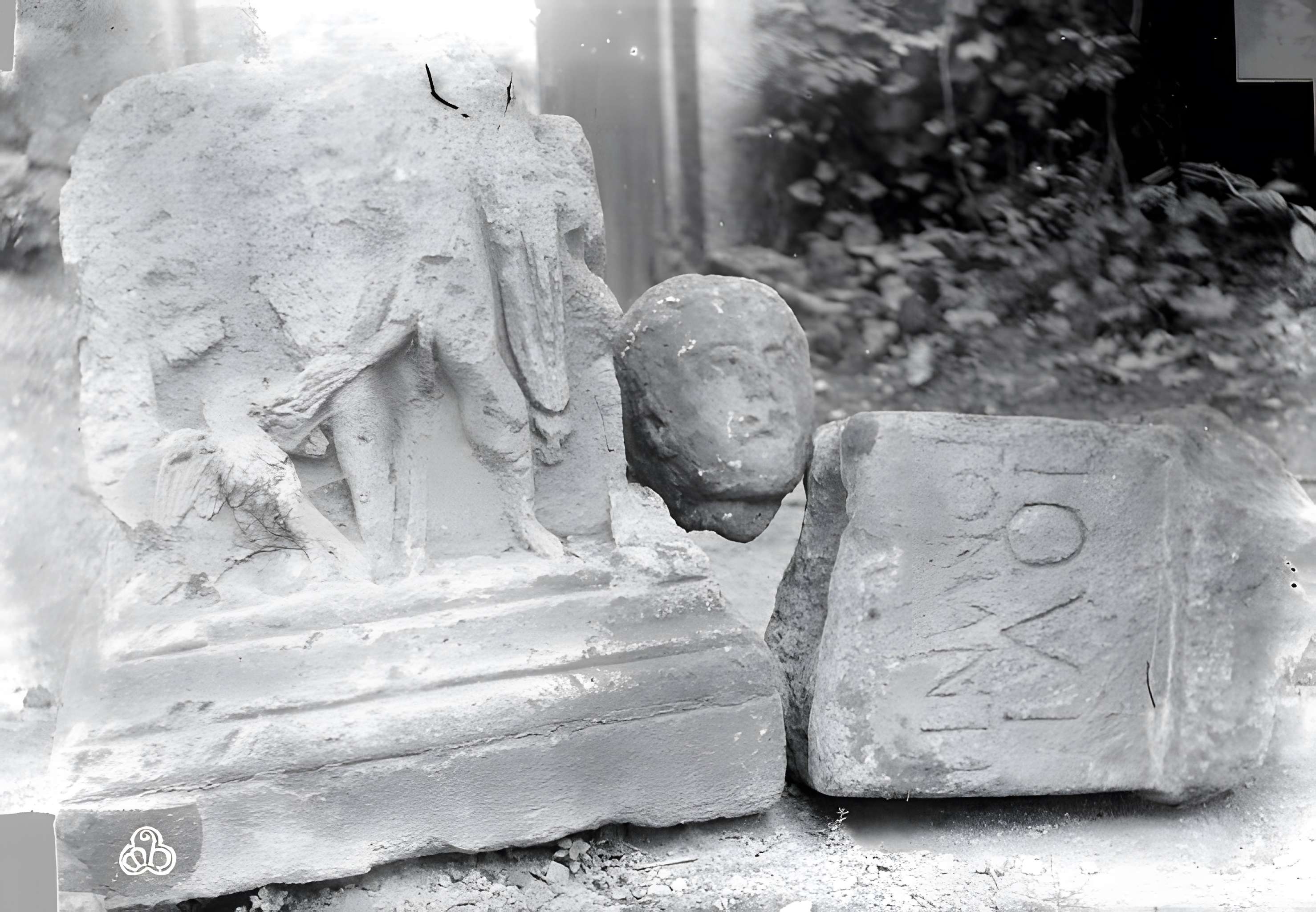Temple romain de Château-Bas à Vernègues