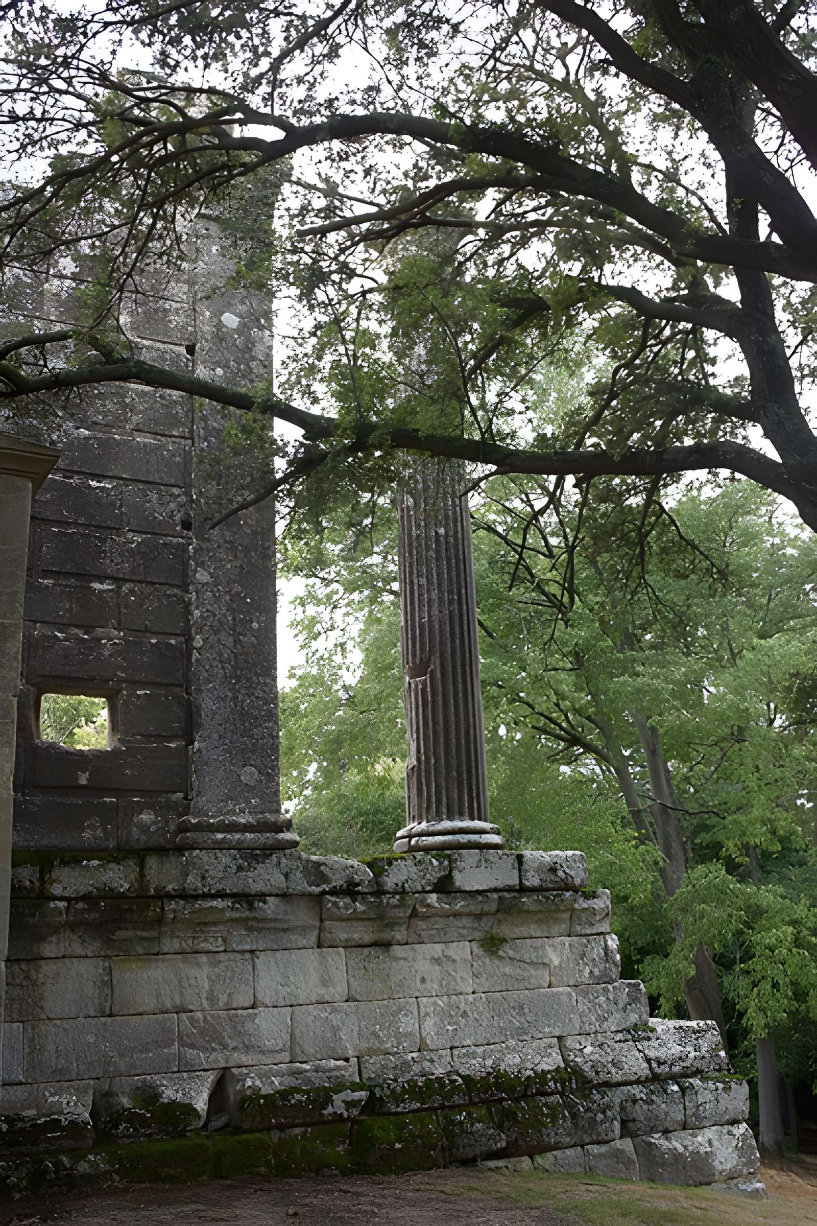 Temple romain de Château-Bas à Vernègues