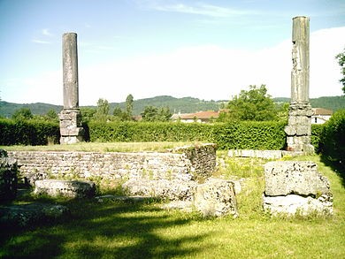 Photo de Temple romain d'Izernore