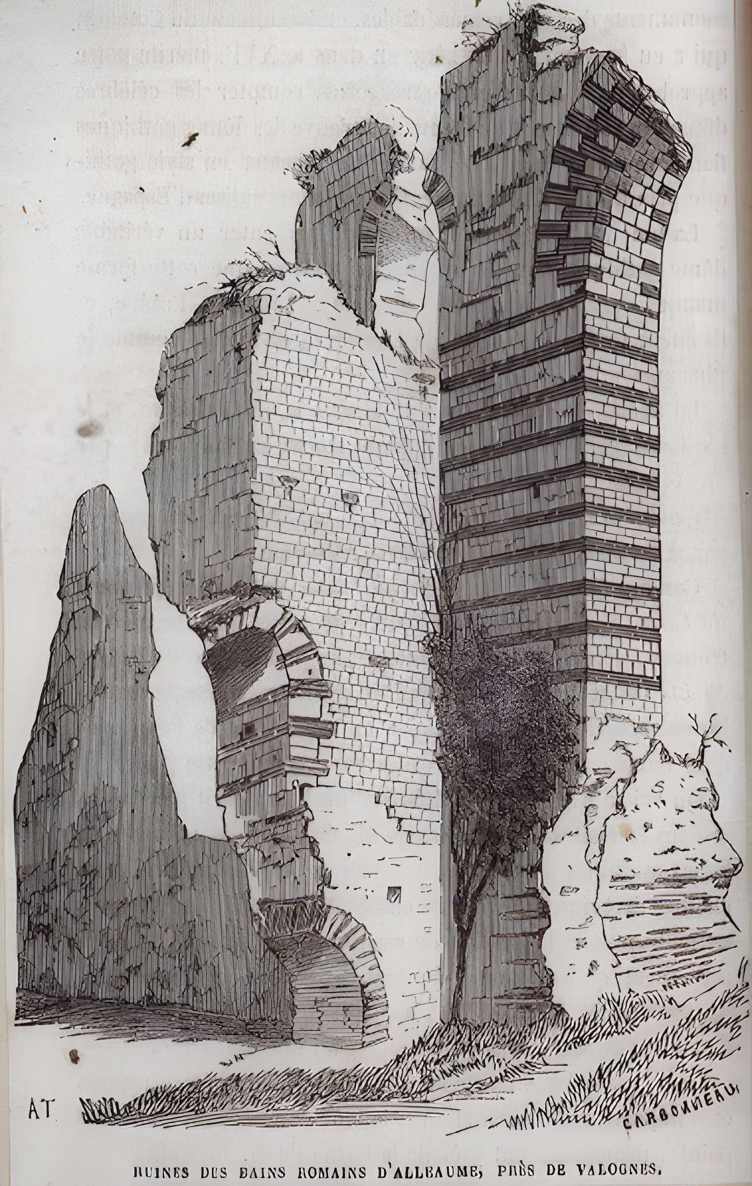 Thermes gallo-romains d'Alleaume à Valognes