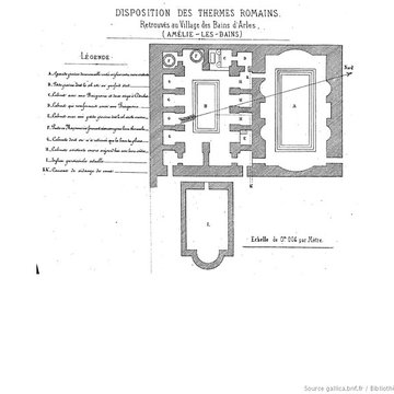 Thermes romains dAmélie-les-Bains
