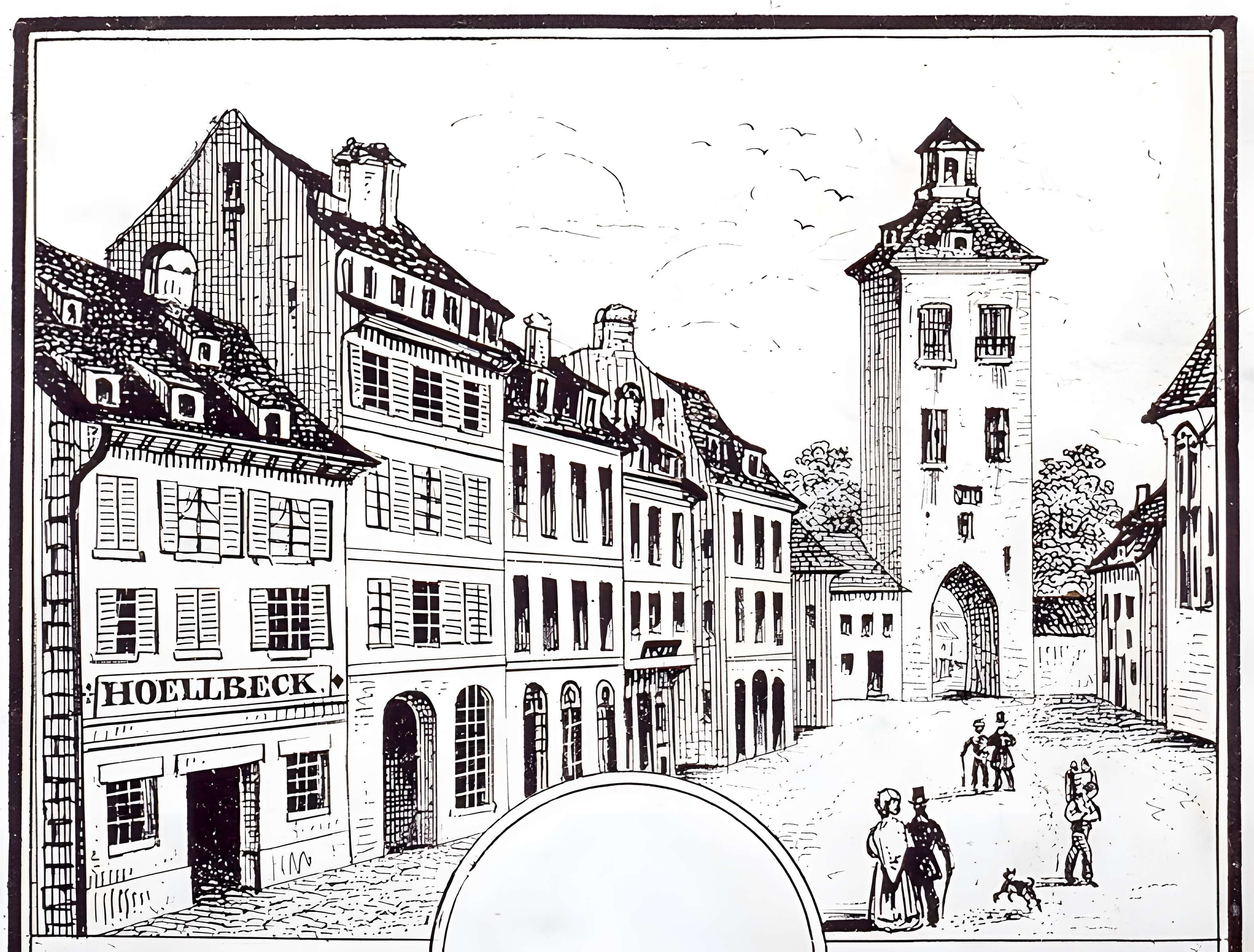 Tour au 9 Place de l'Hôpital à Strasbourg