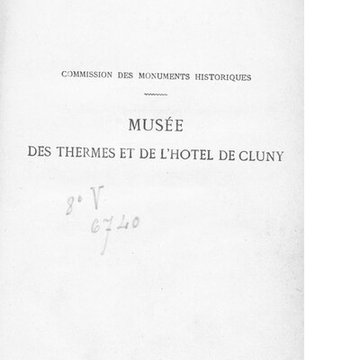 Musée du Moyen Age - thermes et hôtel de Cluny