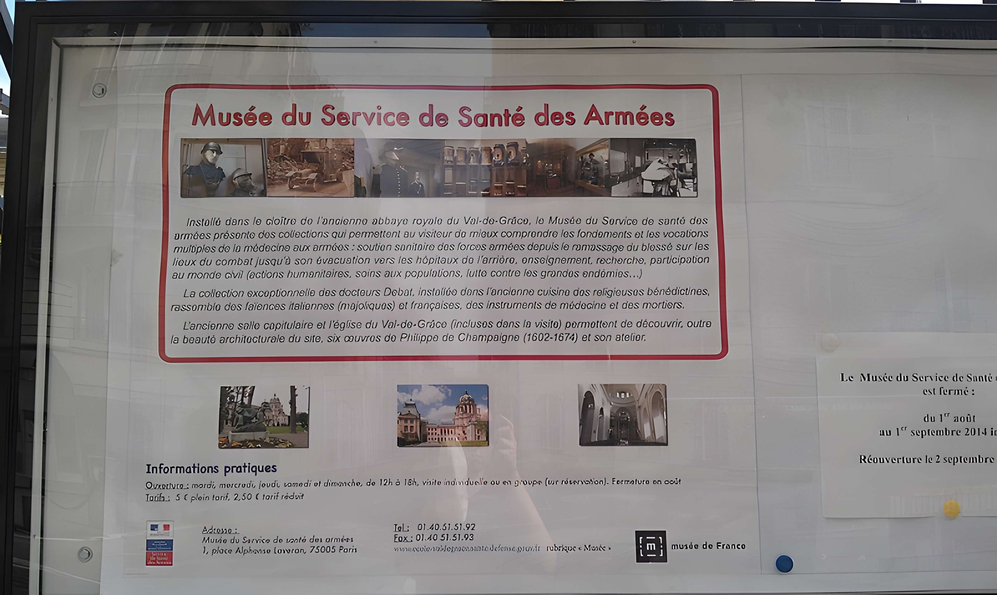 Musée du service de santé des Armées du Val-de-Grâce