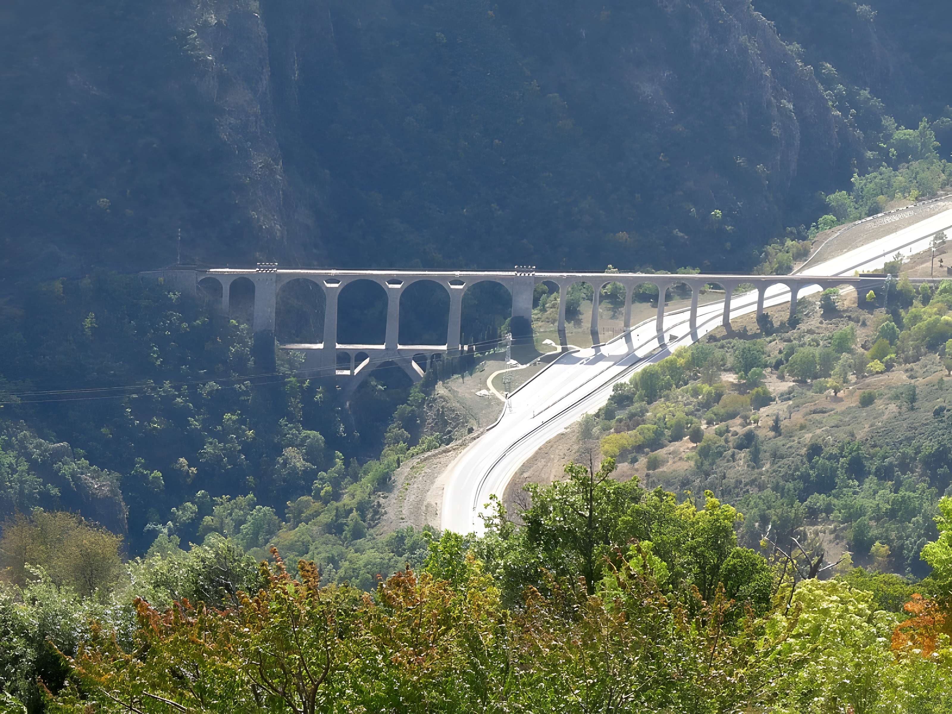 Viaduc Séjourné à Fontpédrouse