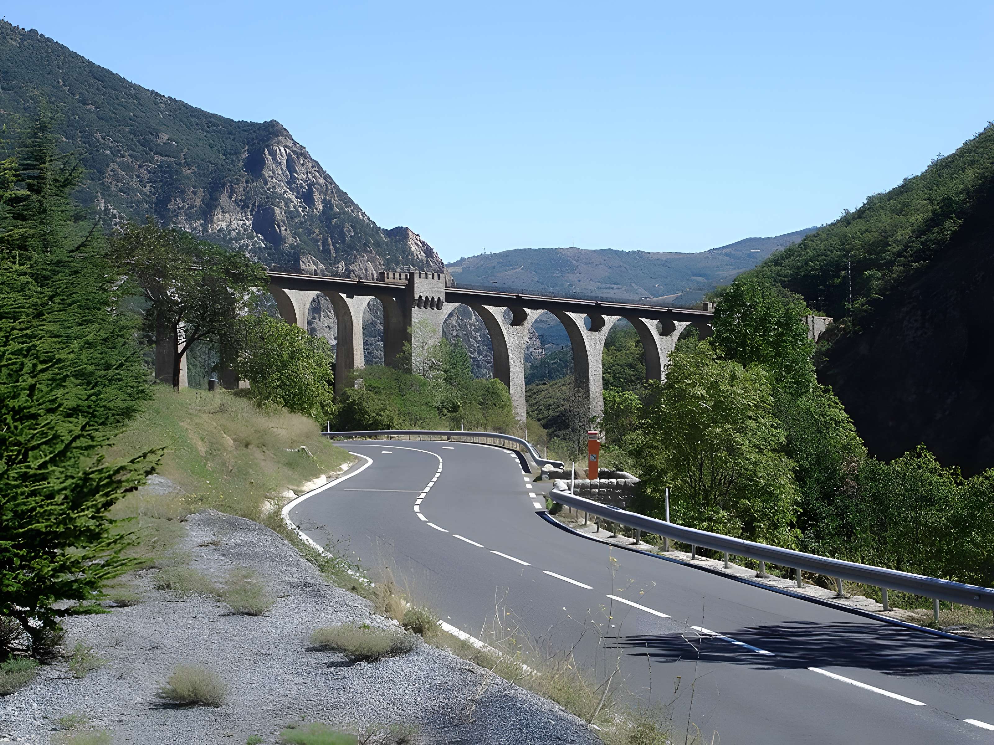 Viaduc Séjourné à Fontpédrouse