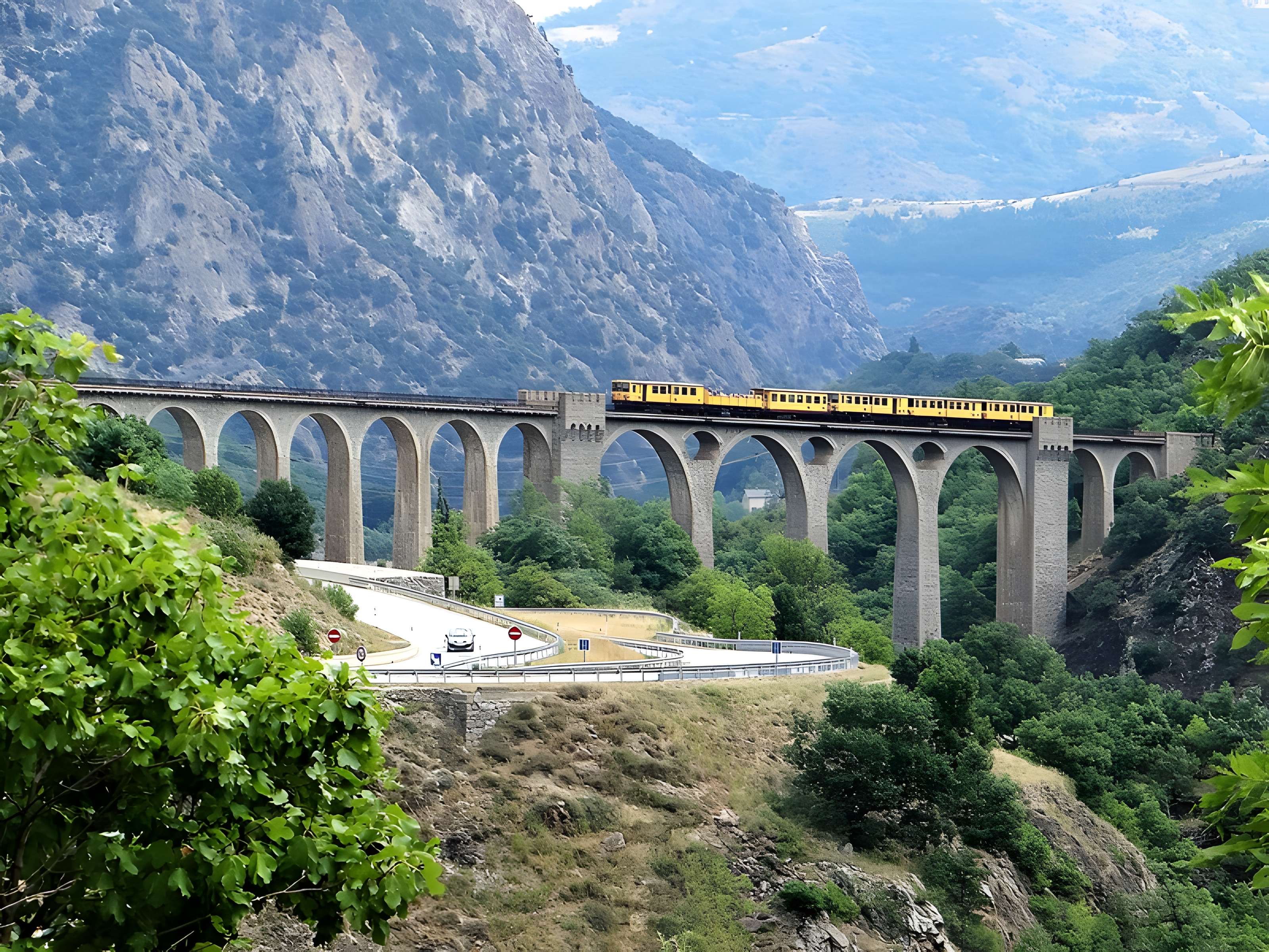Viaduc Séjourné à Fontpédrouse