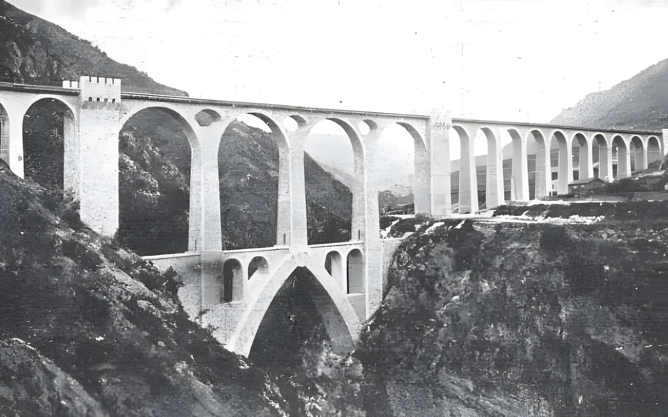 Viaduc Séjourné à Fontpédrouse