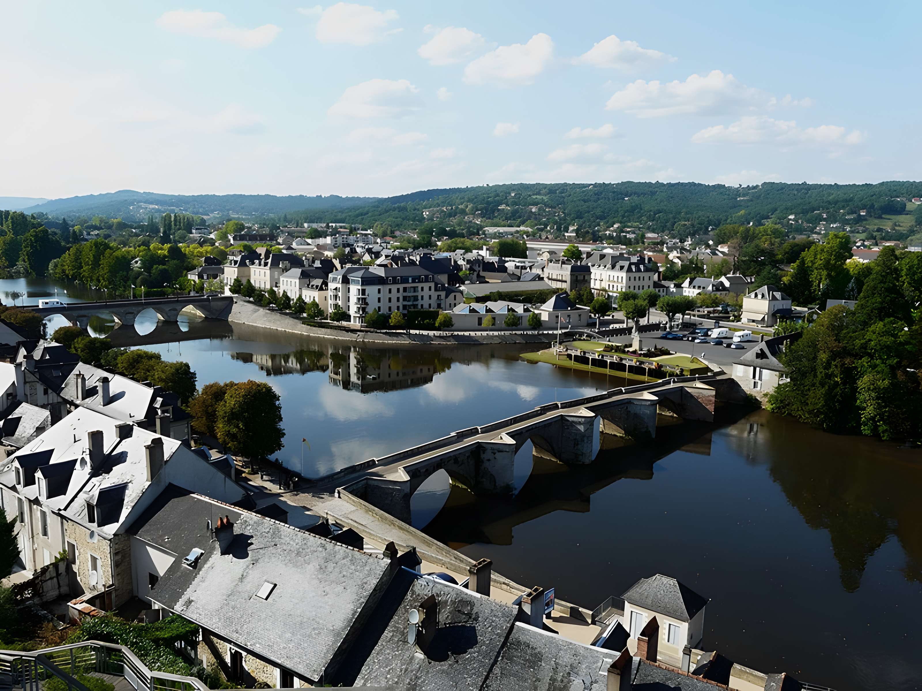 Vieux Pont de Terrasson à Terrasson-Lavilledieu