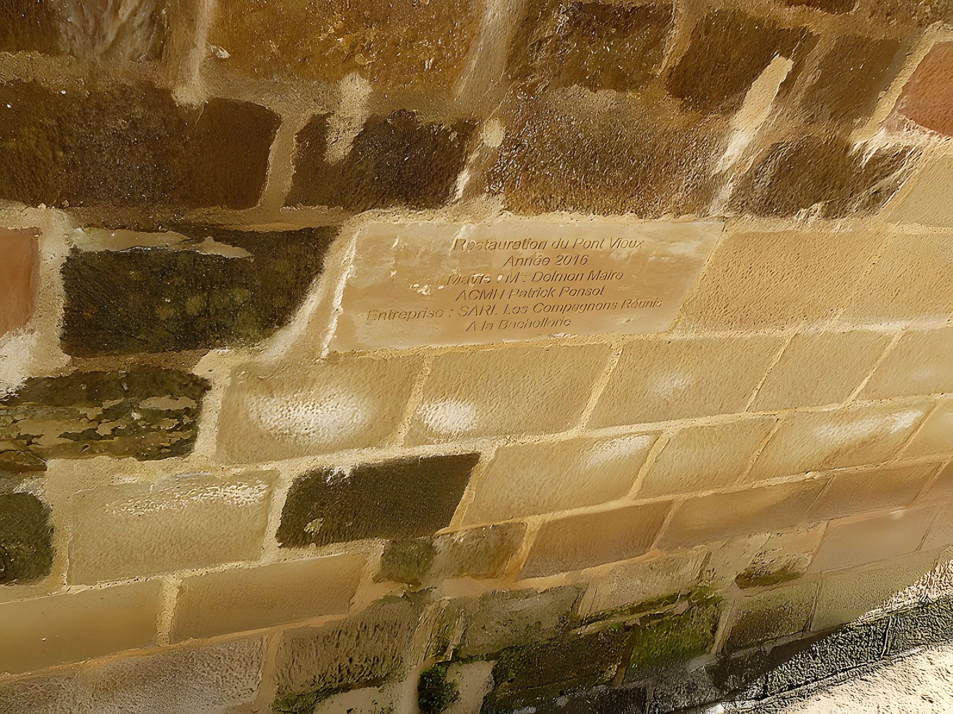 Vieux Pont de Terrasson à Terrasson-Lavilledieu