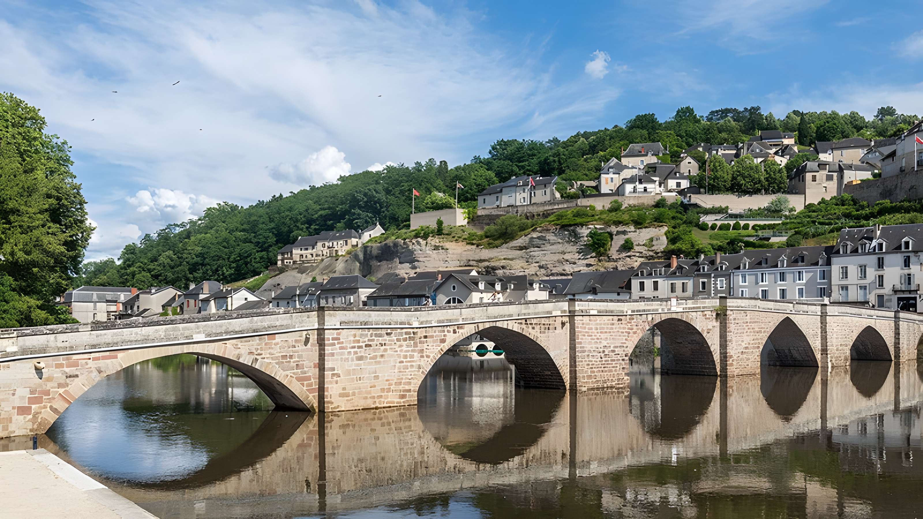 Vieux Pont de Terrasson à Terrasson-Lavilledieu