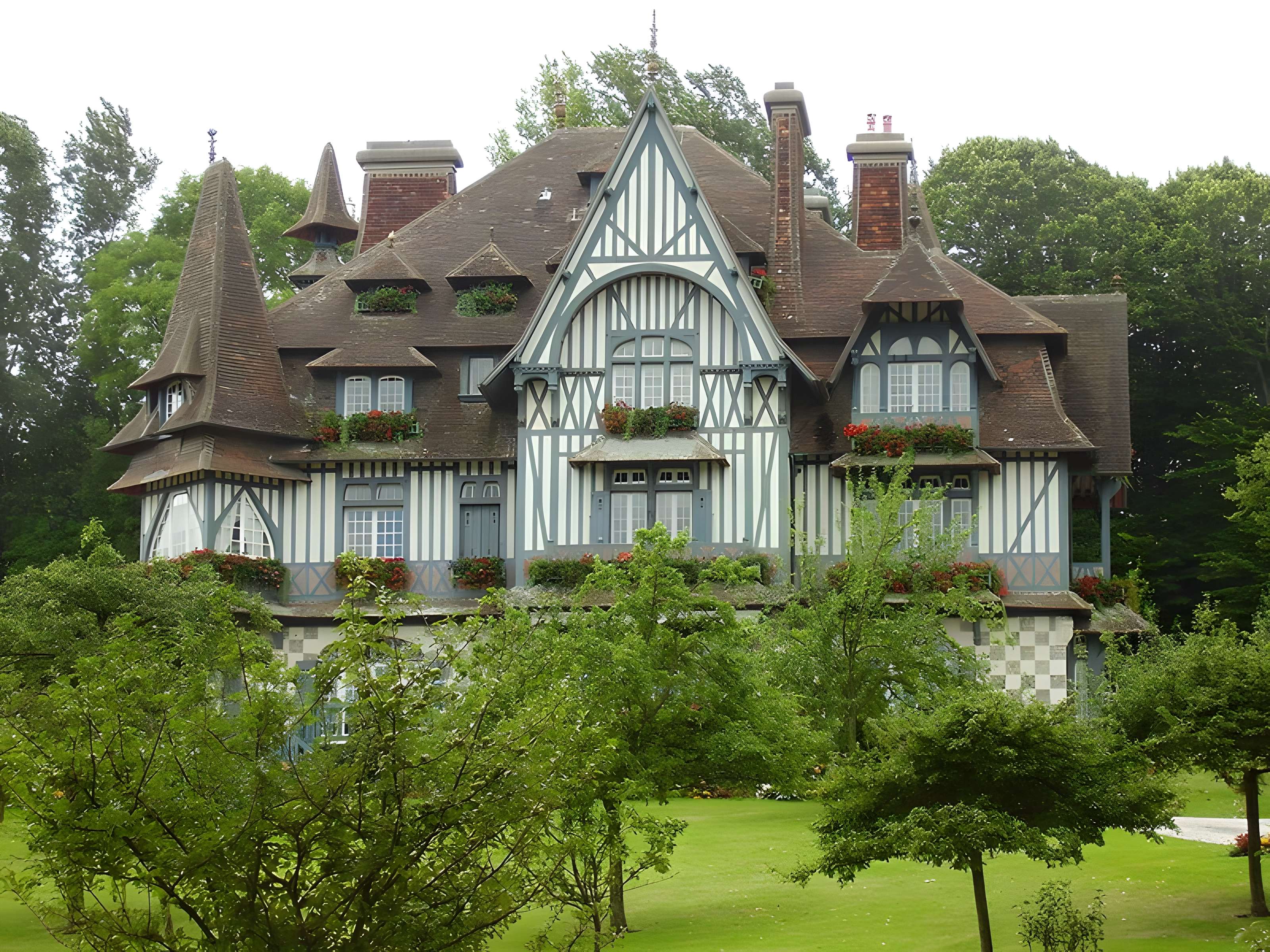 Villa Strassburger à Deauville 