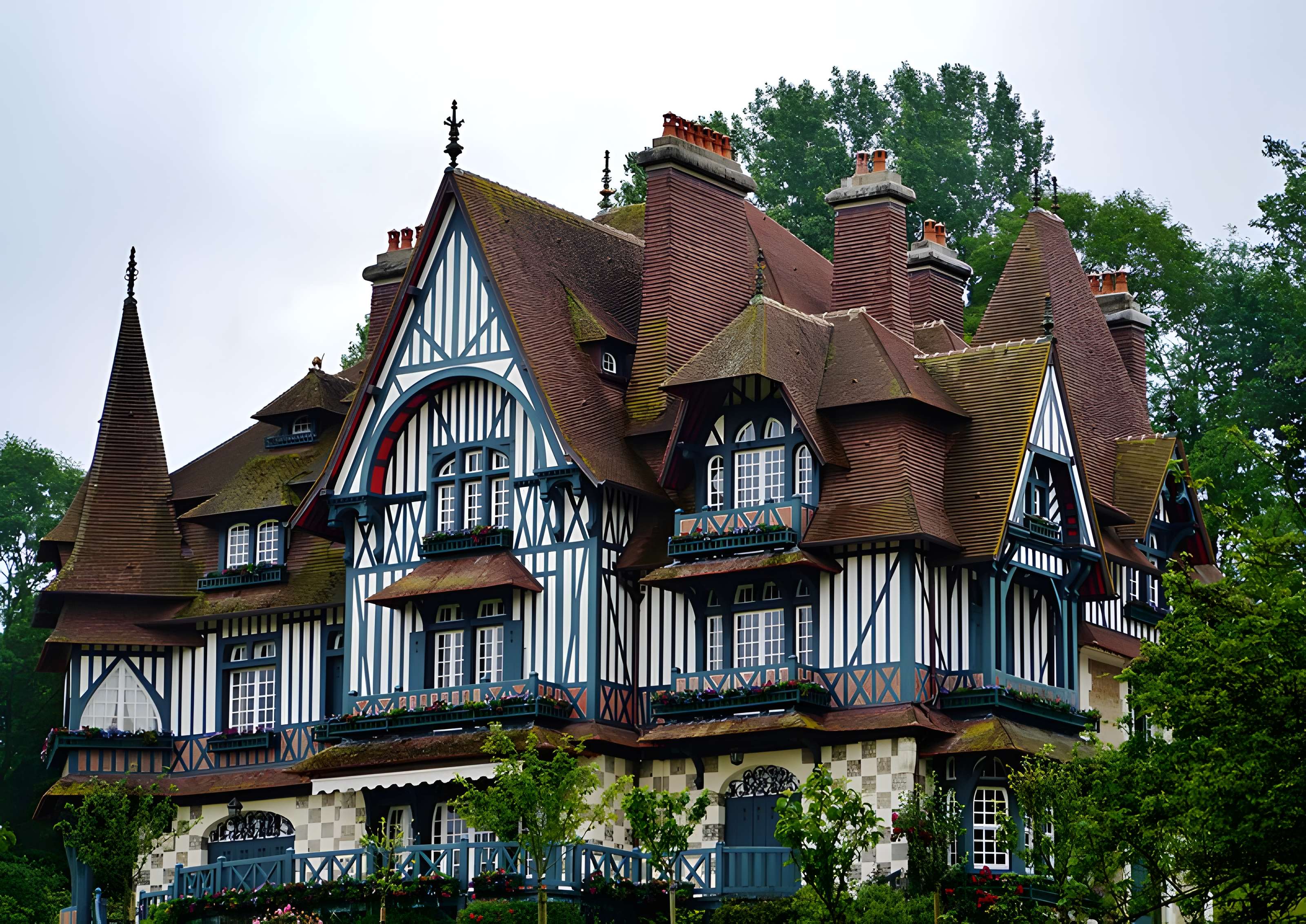 Villa Strassburger à Deauville